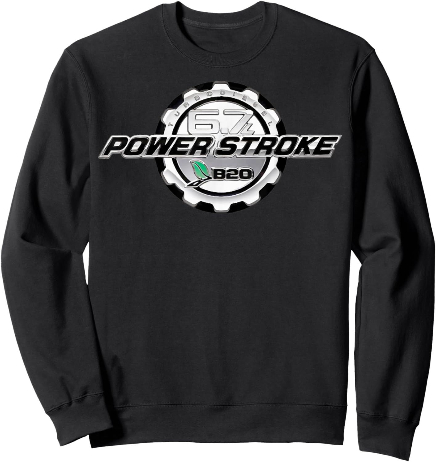 I'm not old I'm a classic OBS Co. 6.7 powerstroke obs f350 f250 f150 , Small, Black Sweatshirt - Sweatshirt | Black