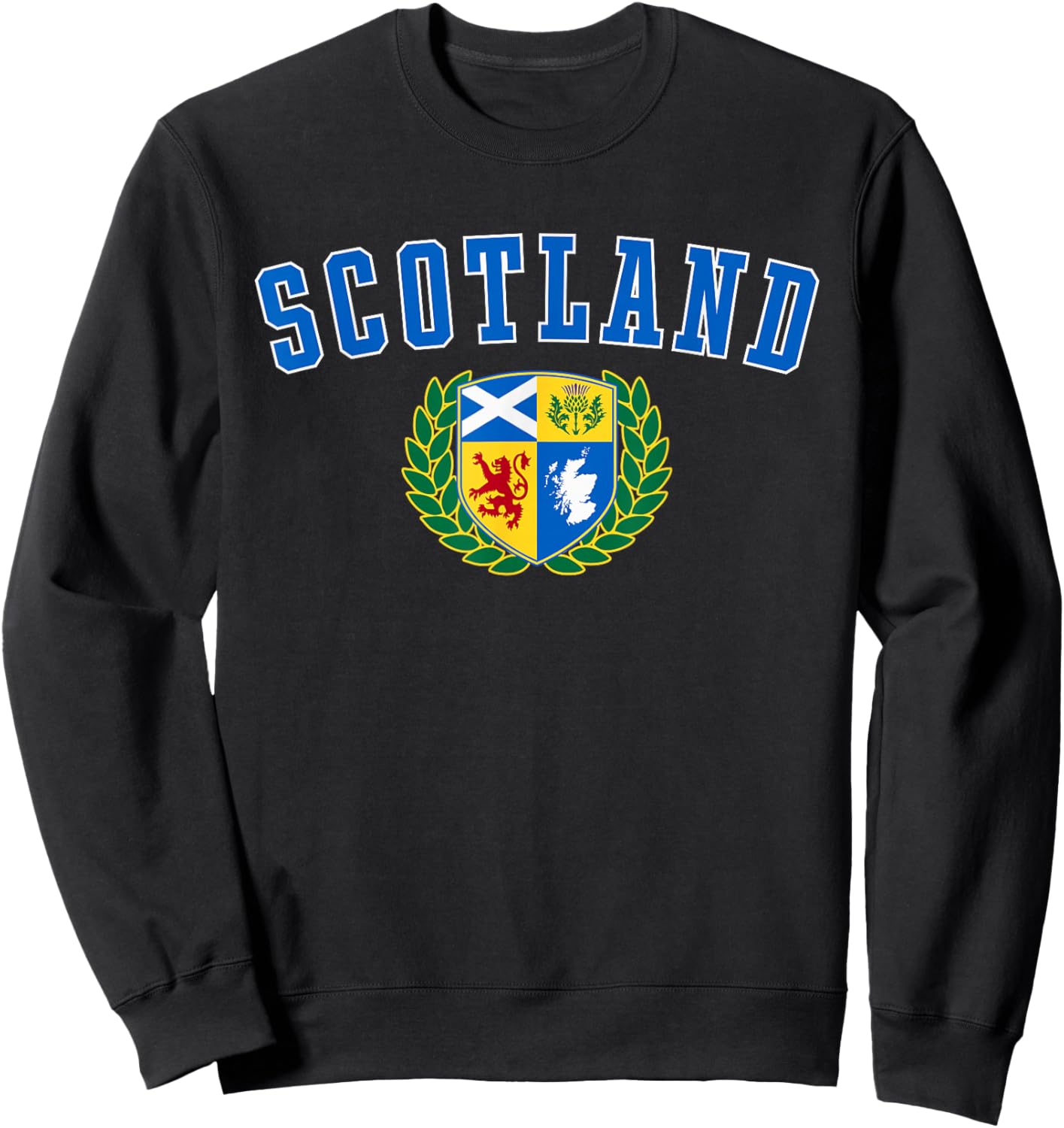 Scotland Crest Sweatshirt - Sweatshirt | Black