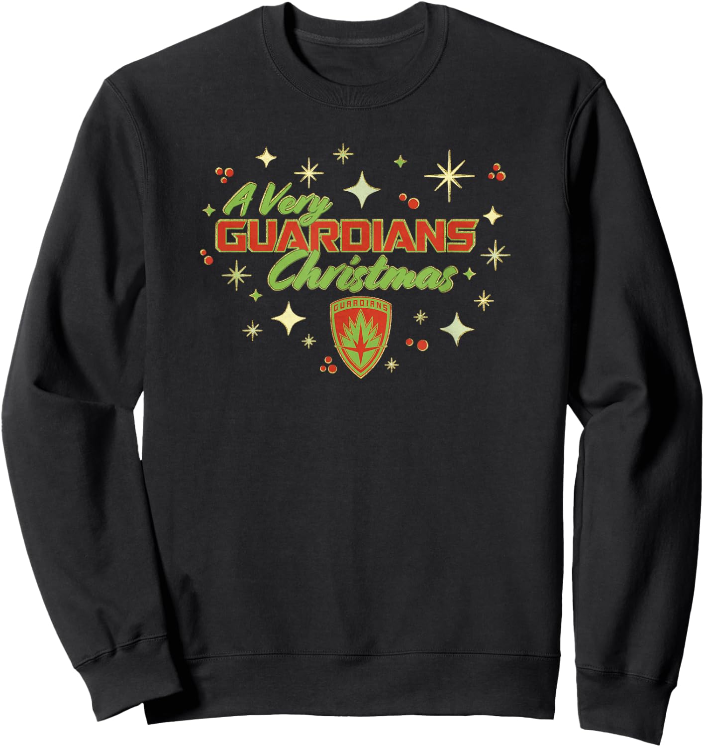 Marvel Guardians of the Galaxy Holiday Special Christmas Sweatshirt - Sweatshirt | Black