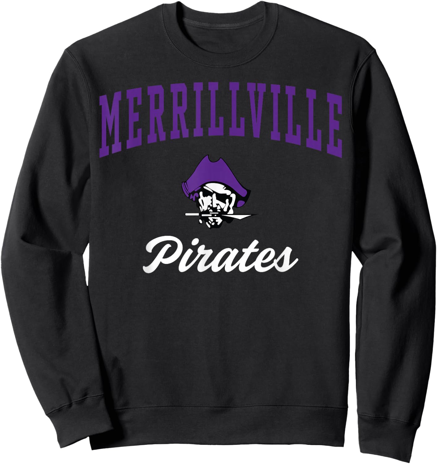 Merrillville High School Pirates C3 Sweatshirt - Sweatshirt | Black