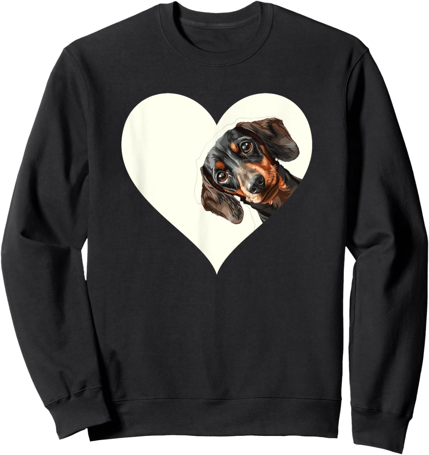 Dachshund Dachshunds Sweatshirt - Sweatshirt | Black