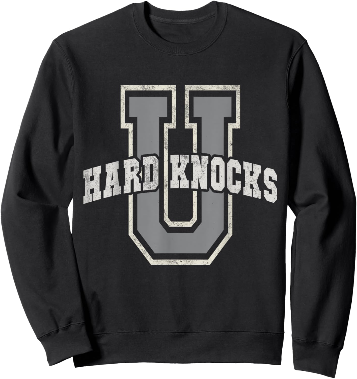 UNIVERSITY of HARD KNOCKS College Women Entrepreneur Purple Sweatshirt - Sweatshirt | Black