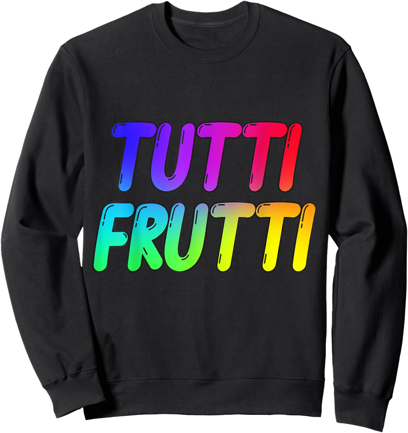 Tutti-frutti Sweatshirt - Sweatshirt | Black