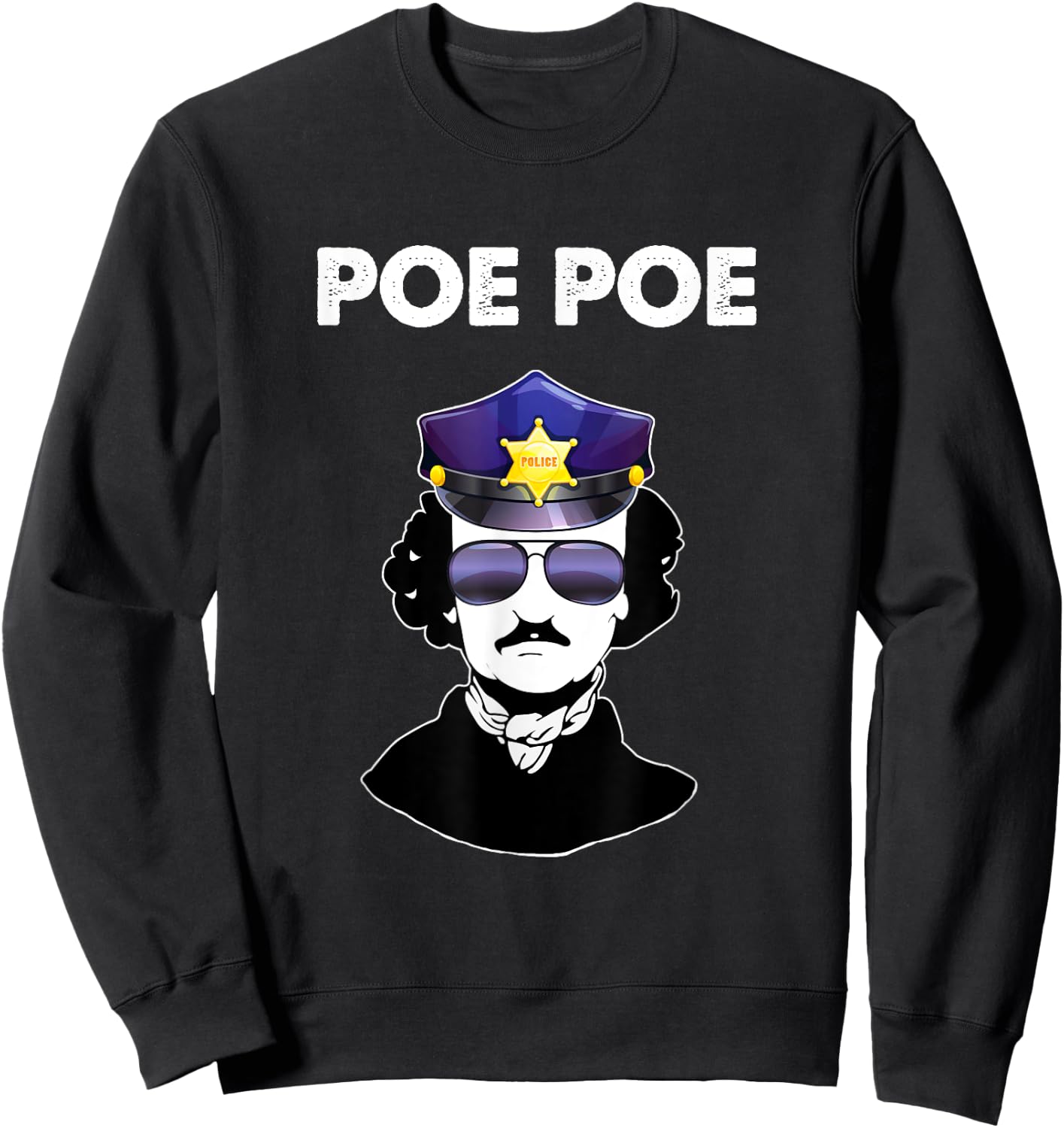 Edgar Allan Poe Literature Gift Sweatshirt - Sweatshirt | Black