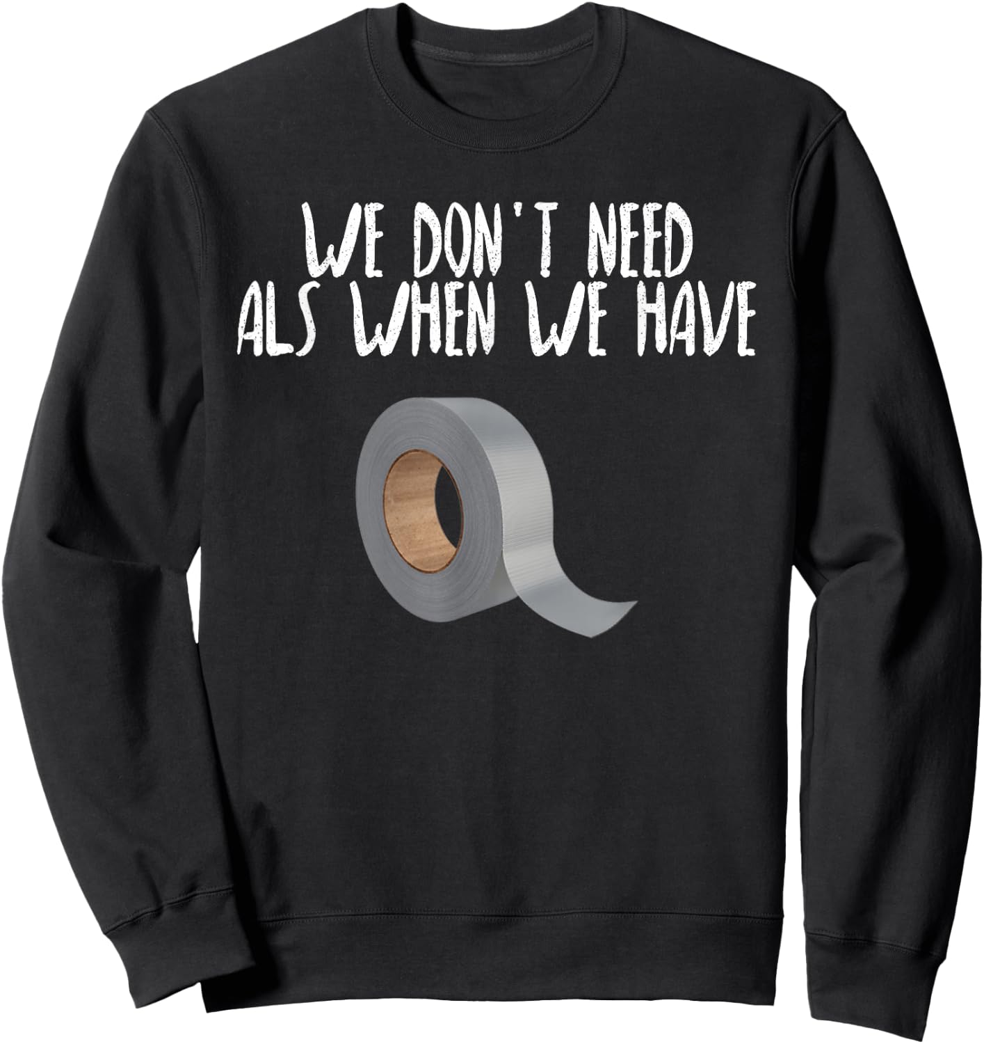 Funny EMS for EMTs Off Duty Sweatshirt - Sweatshirt | Black