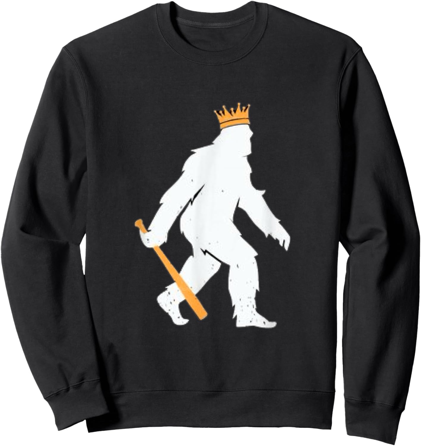 Crowned Pasquatch Sweatshirt - Sweatshirt | Black