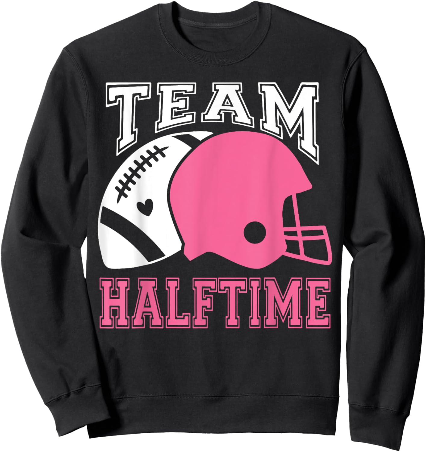 Team Halftime Football Day Group Matching Costume Sweatshirt - Sweatshirt | Black