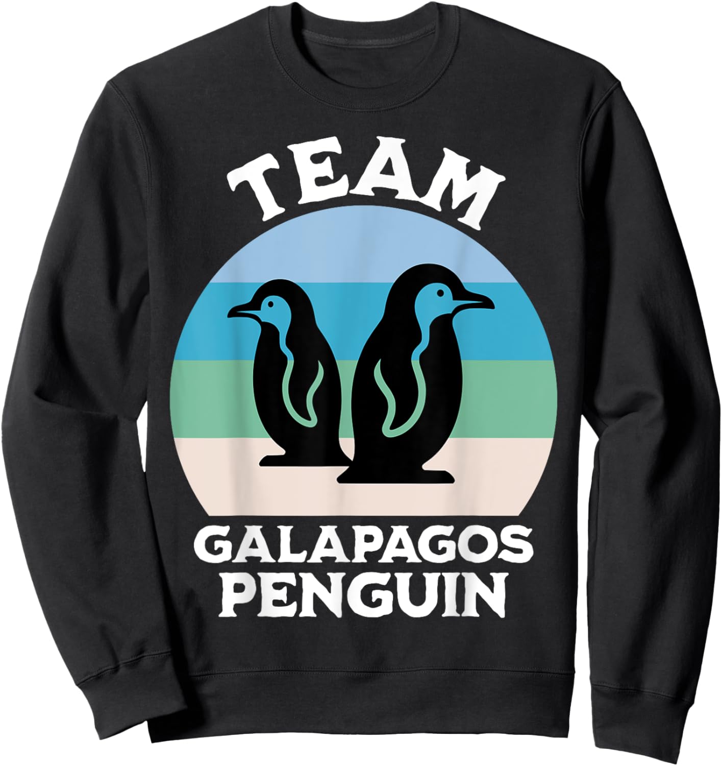 Galapagos Penguin Team Galapagos Penguin Sweatshirt - Sweatshirt | Black