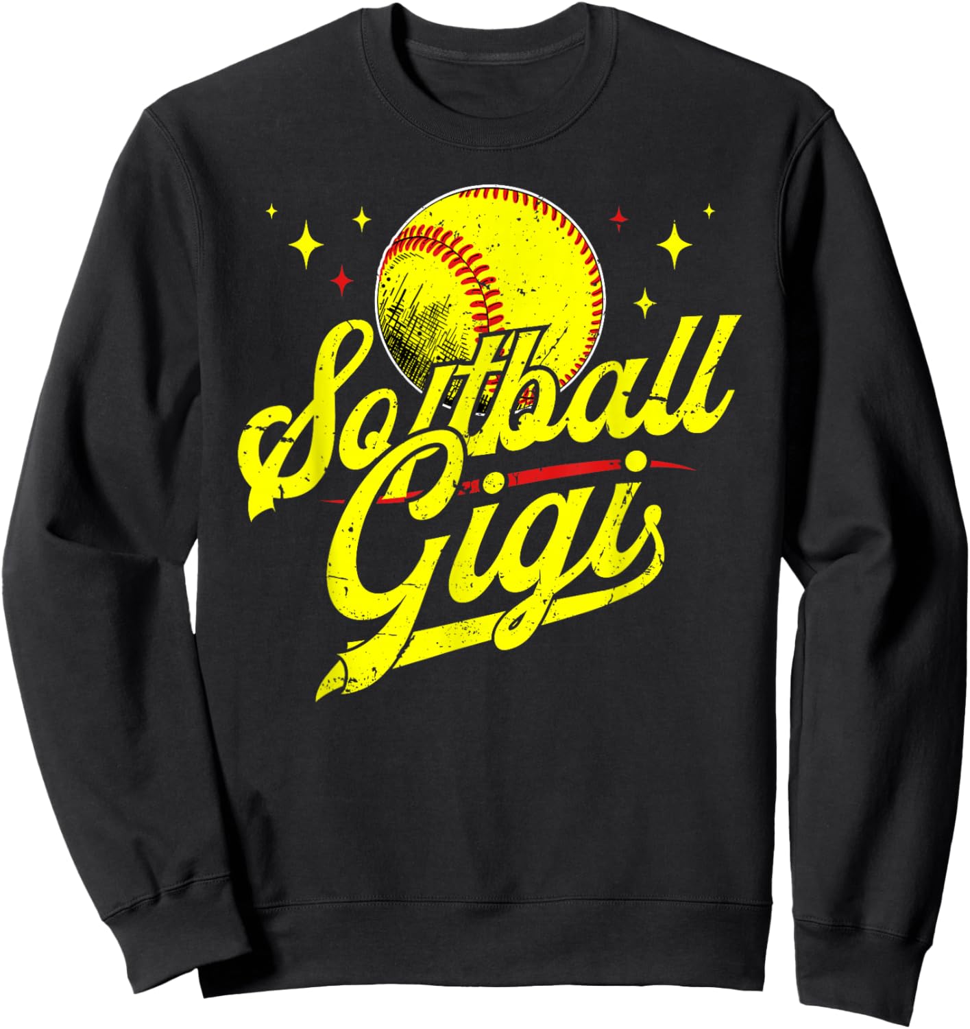 Softball Gigi Of A Softball Player Gigi Sweatshirt - Sweatshirt | Black