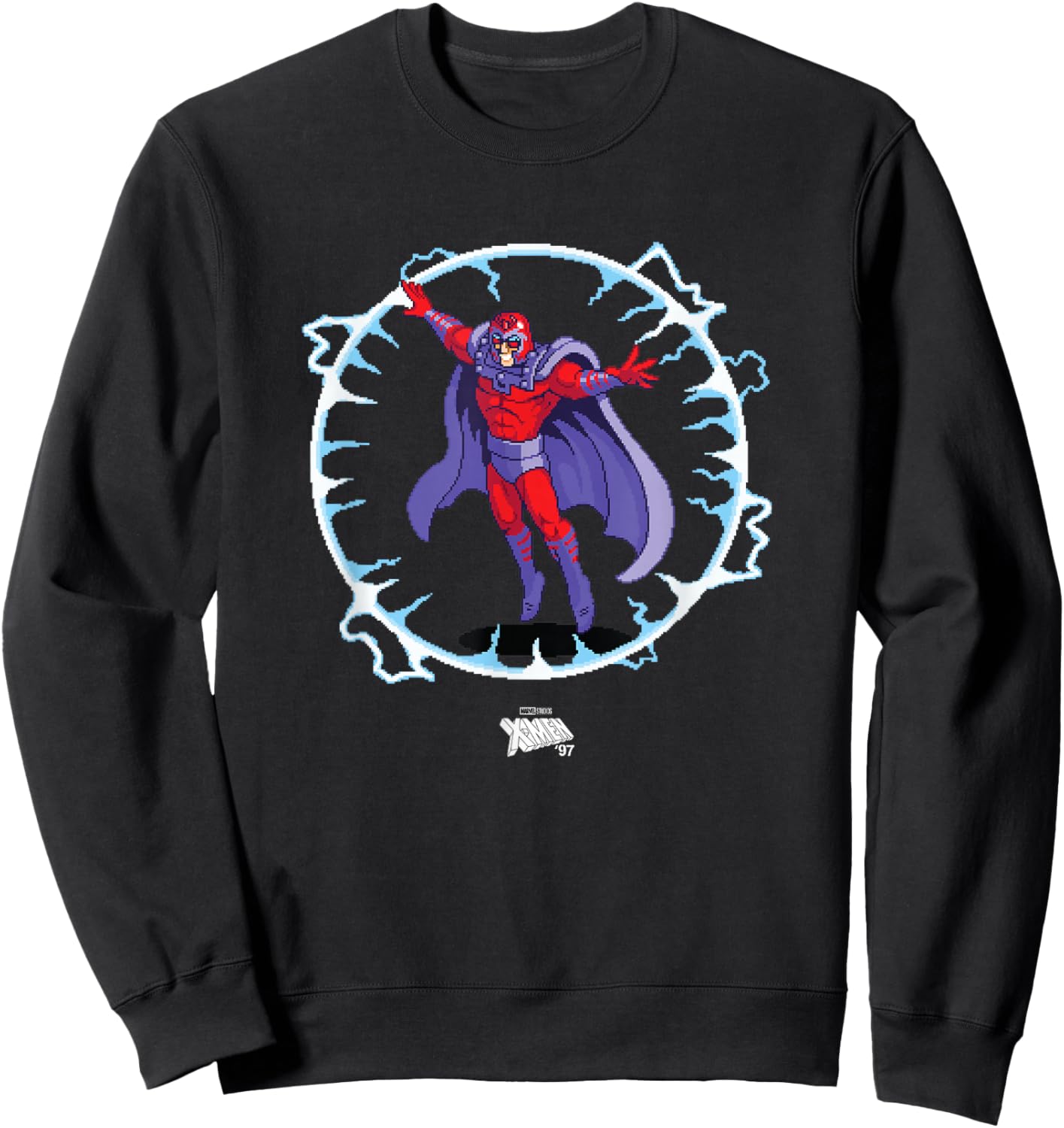 Marvel X-Men '97 Magneto Vintage Classic Comic Villain Sweatshirt - Sweatshirt | Black