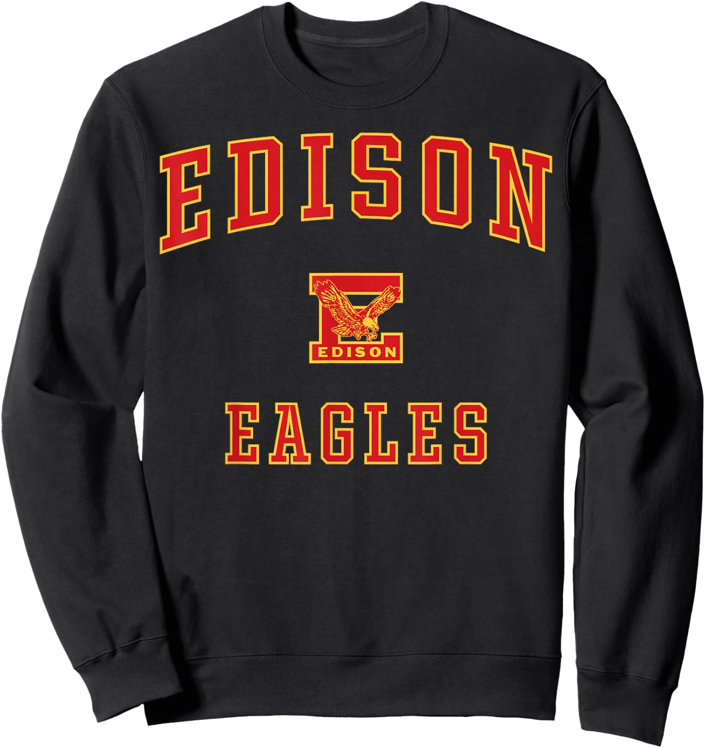 Edison High School Eagles Sweatshirt - Sweatshirt | Black