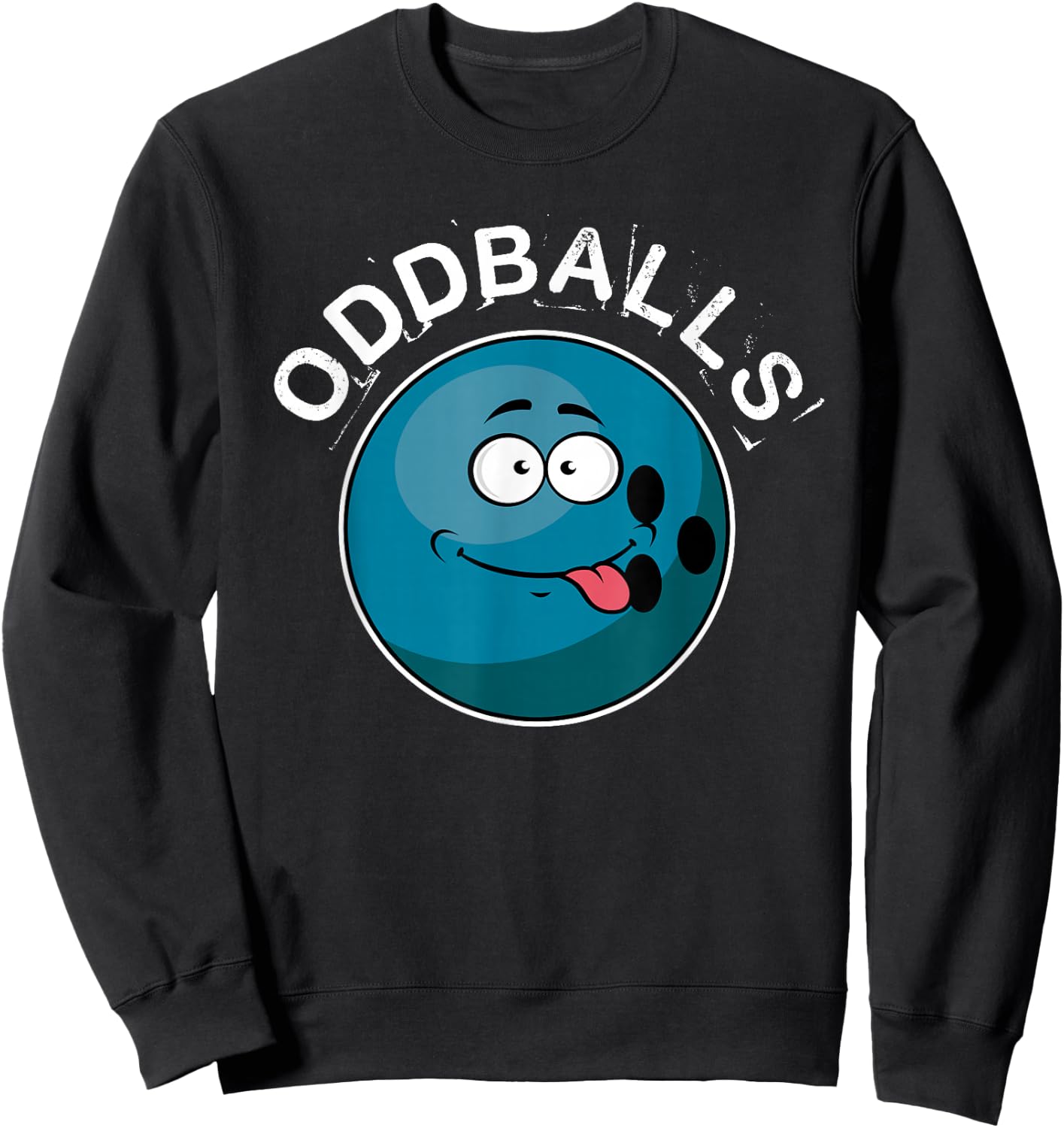 Oddballs Funny Bowling Women Or Kids Sweatshirt - Sweatshirt | Black