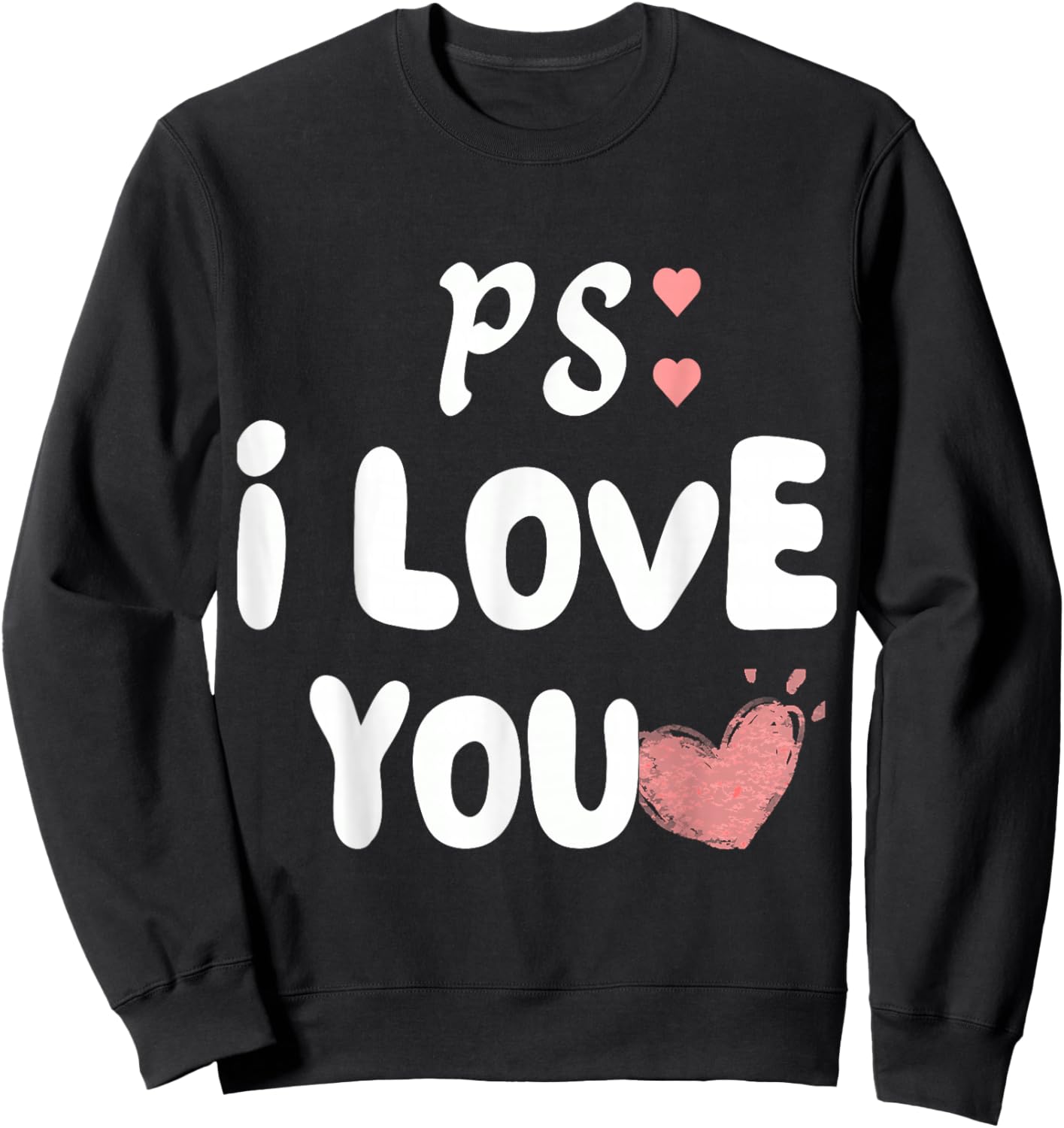 Ps I Love You Purple Day Sweatshirt - Sweatshirt | Black