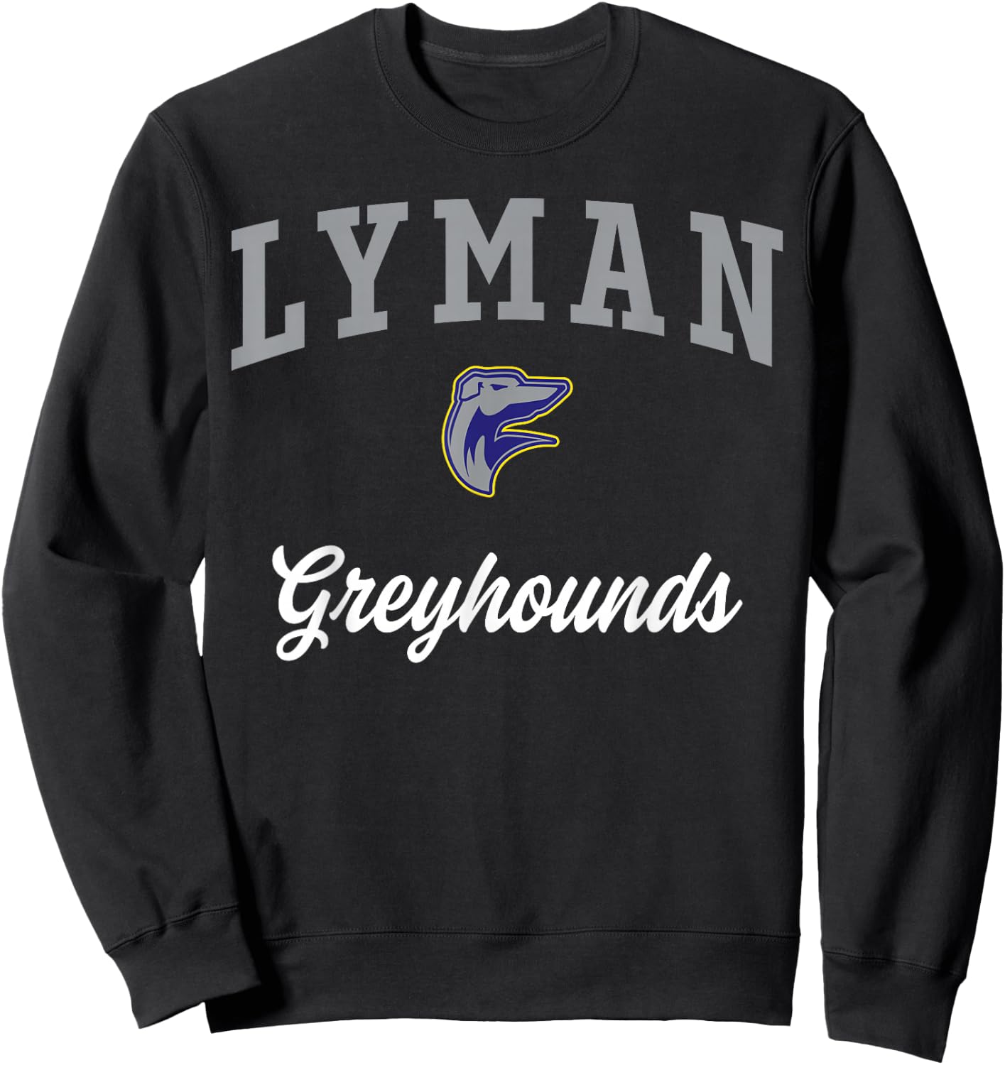 Lyman High School Greyhounds Sweatshirt - Sweatshirt | Black