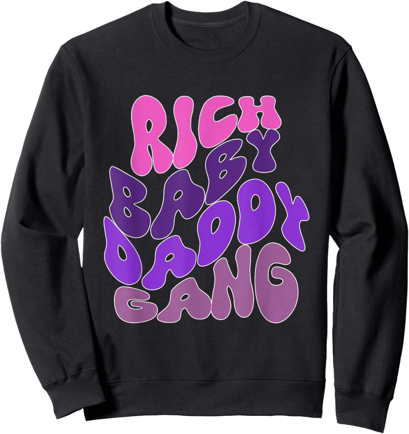 Rich Baby Daddy Gang Apparel , Small, Black Sweatshirt - Sweatshirt | Black