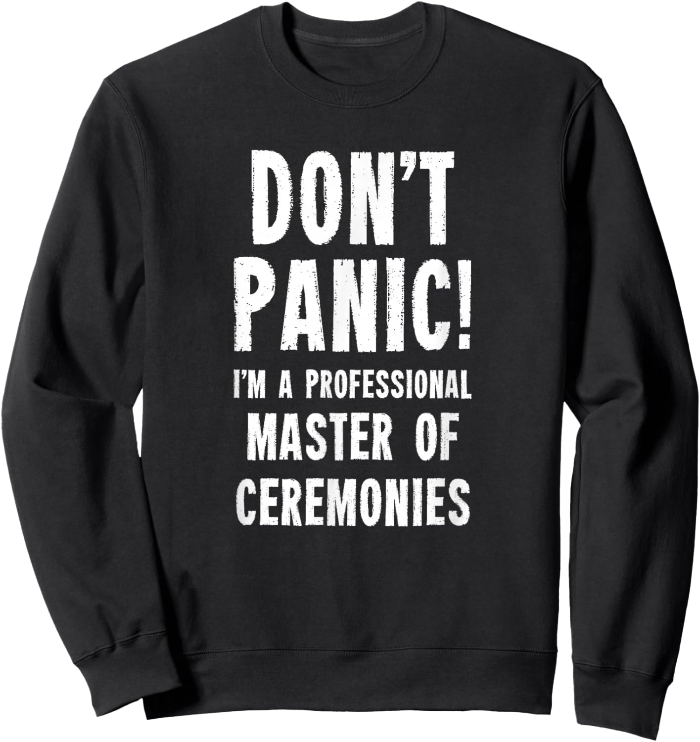 Master of Ceremonies Sweatshirt - Sweatshirt | Black