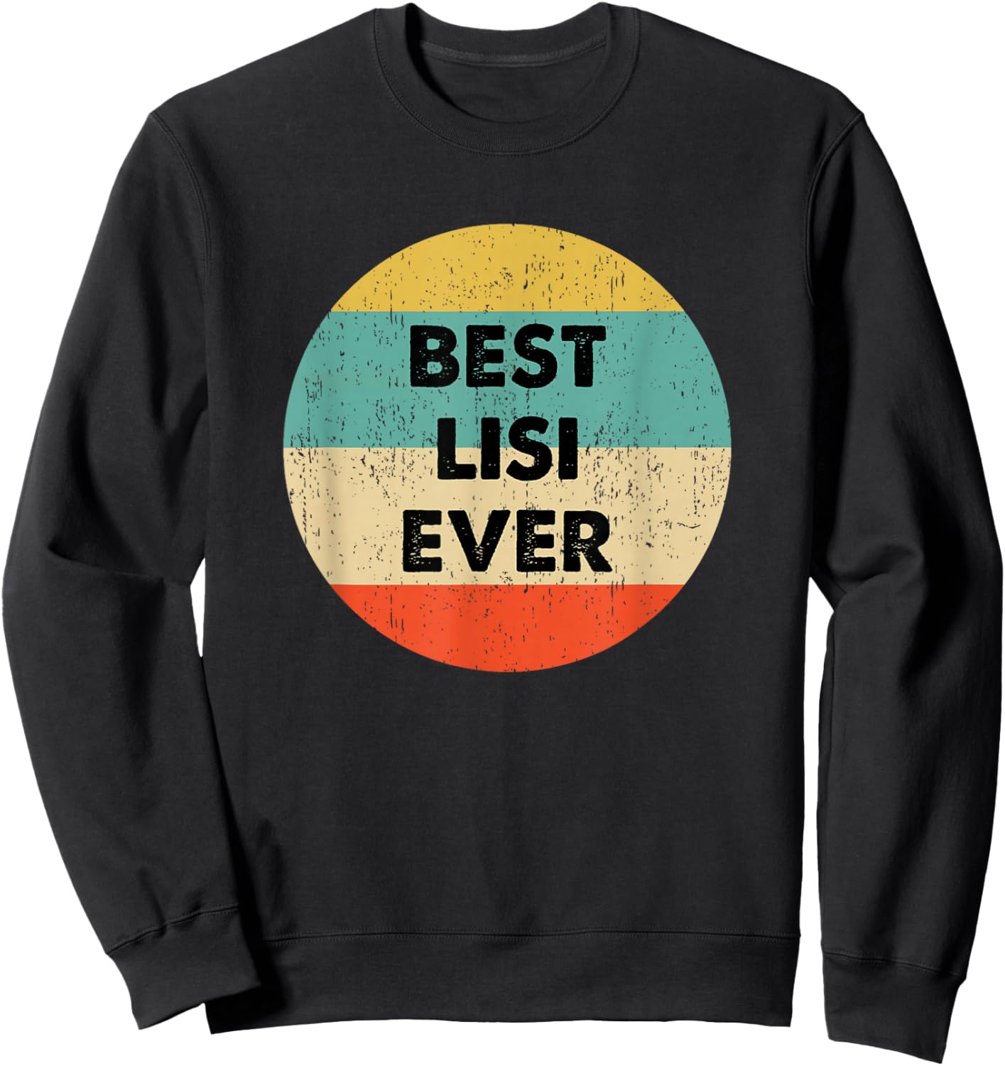 Lisi Vorname Sweatshirt - Sweatshirt | Black