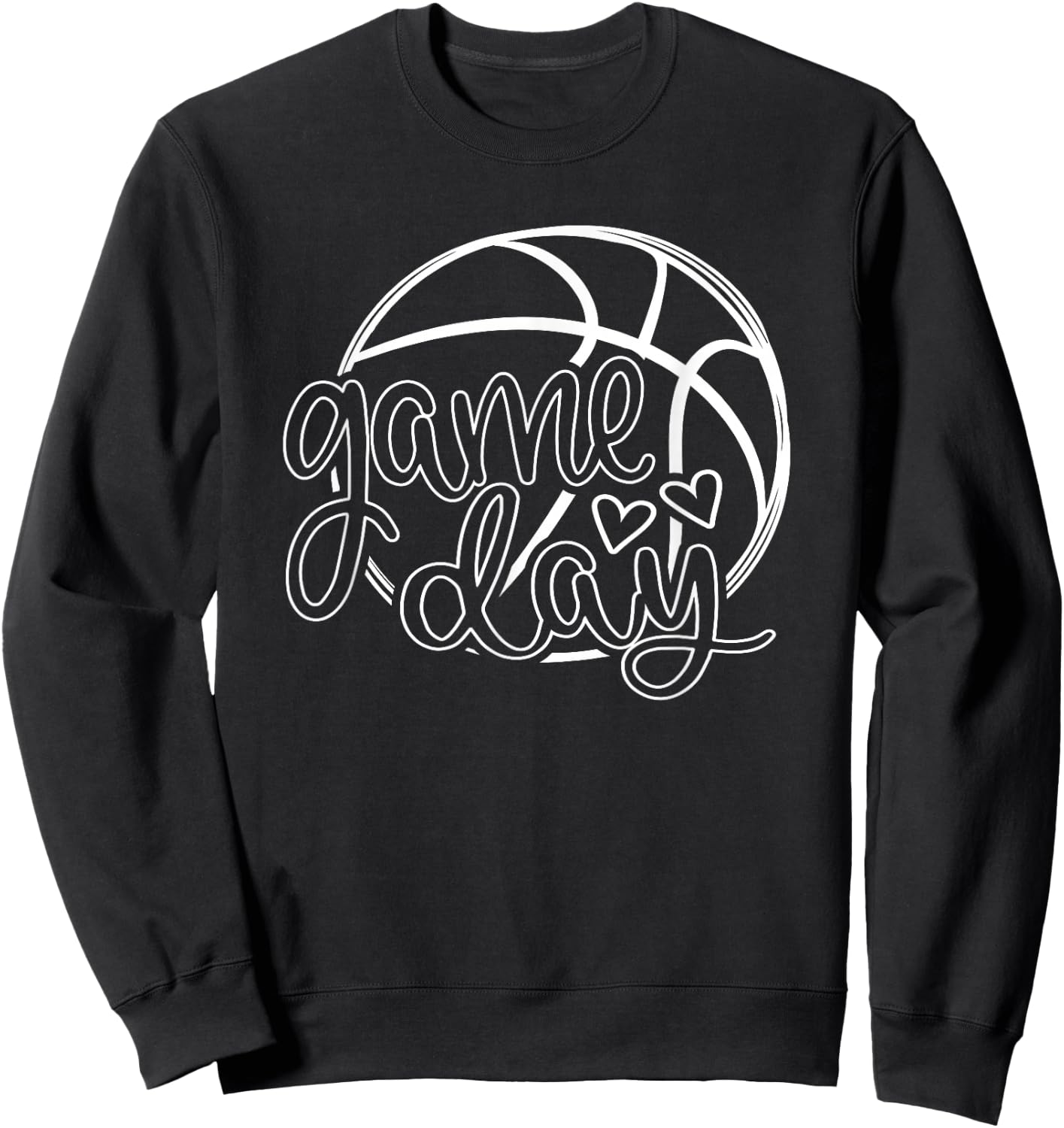 It's game day Basketball pride Sweatshirt - Sweatshirt | Black