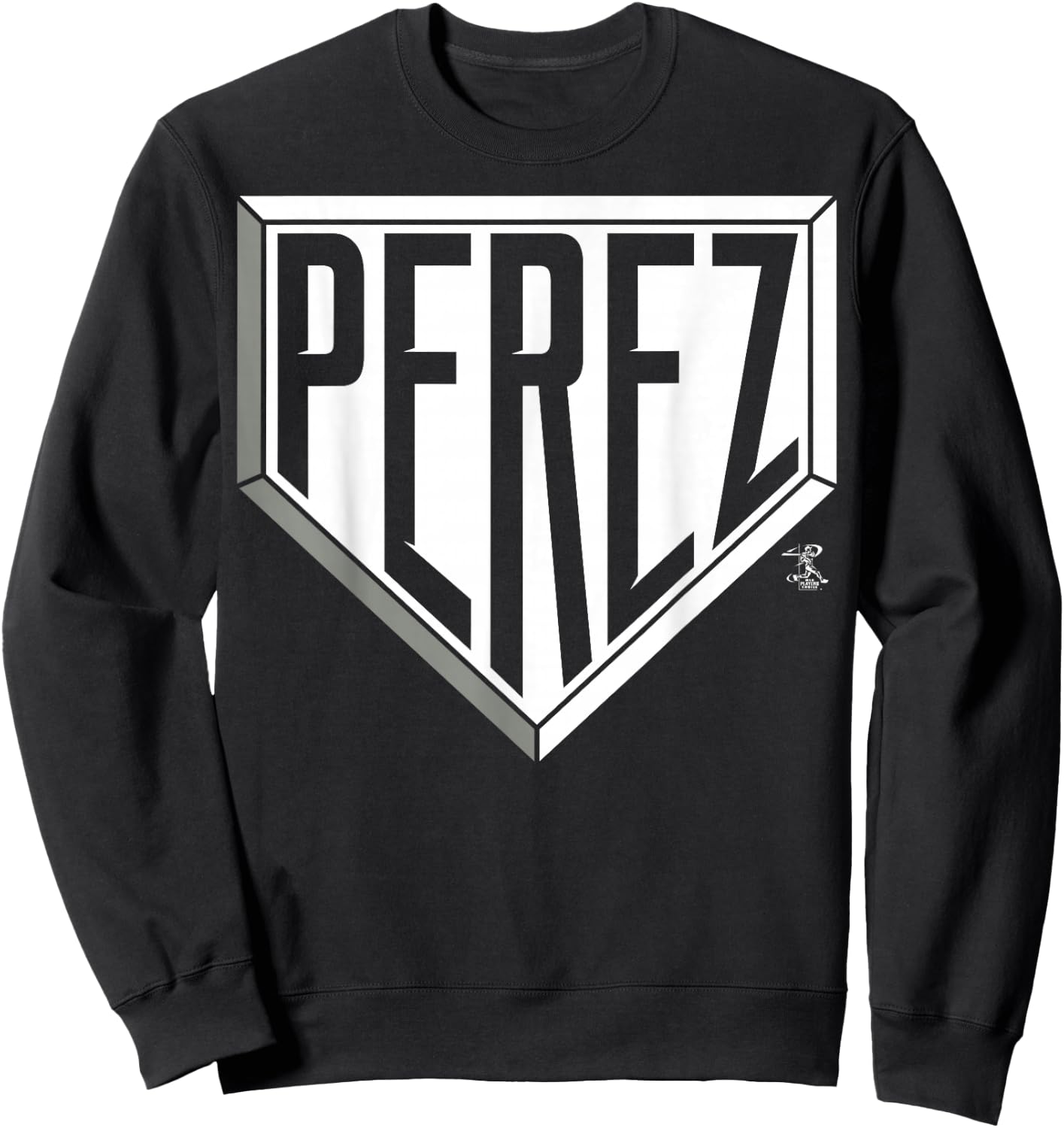 Salvador Perez Home Plate - Apparel Sweatshirt - Sweatshirt | Black