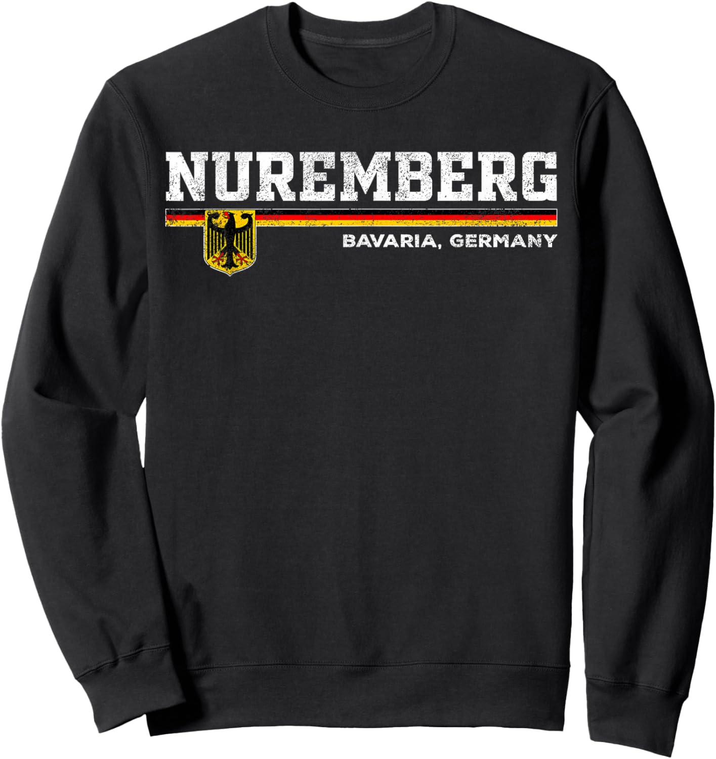 Nuremberg Germany / Deutschland Sweatshirt - Sweatshirt | Black