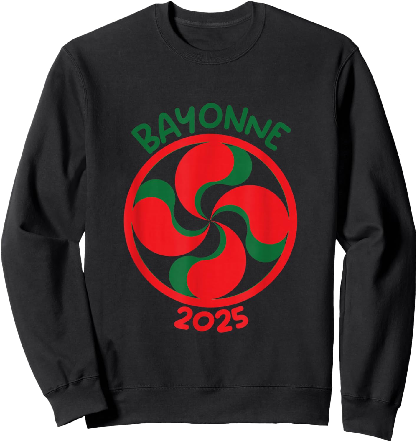 Annual Holidays 2025 in Bayonne , Black, S Sweatshirt - Sweatshirt | Black