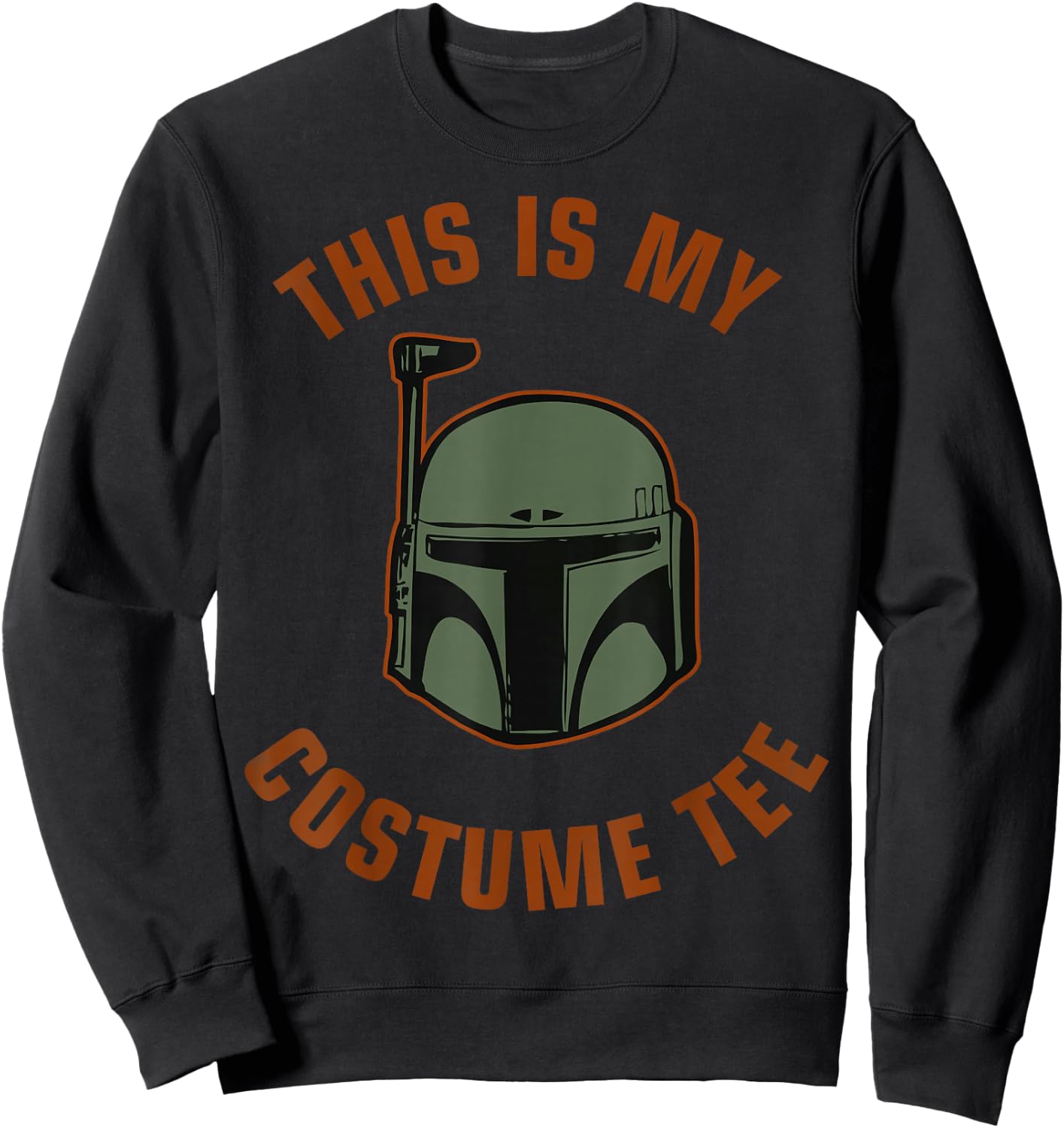 Star Wars Boba Fett Costume Halloween Sweatshirt - Sweatshirt | Black