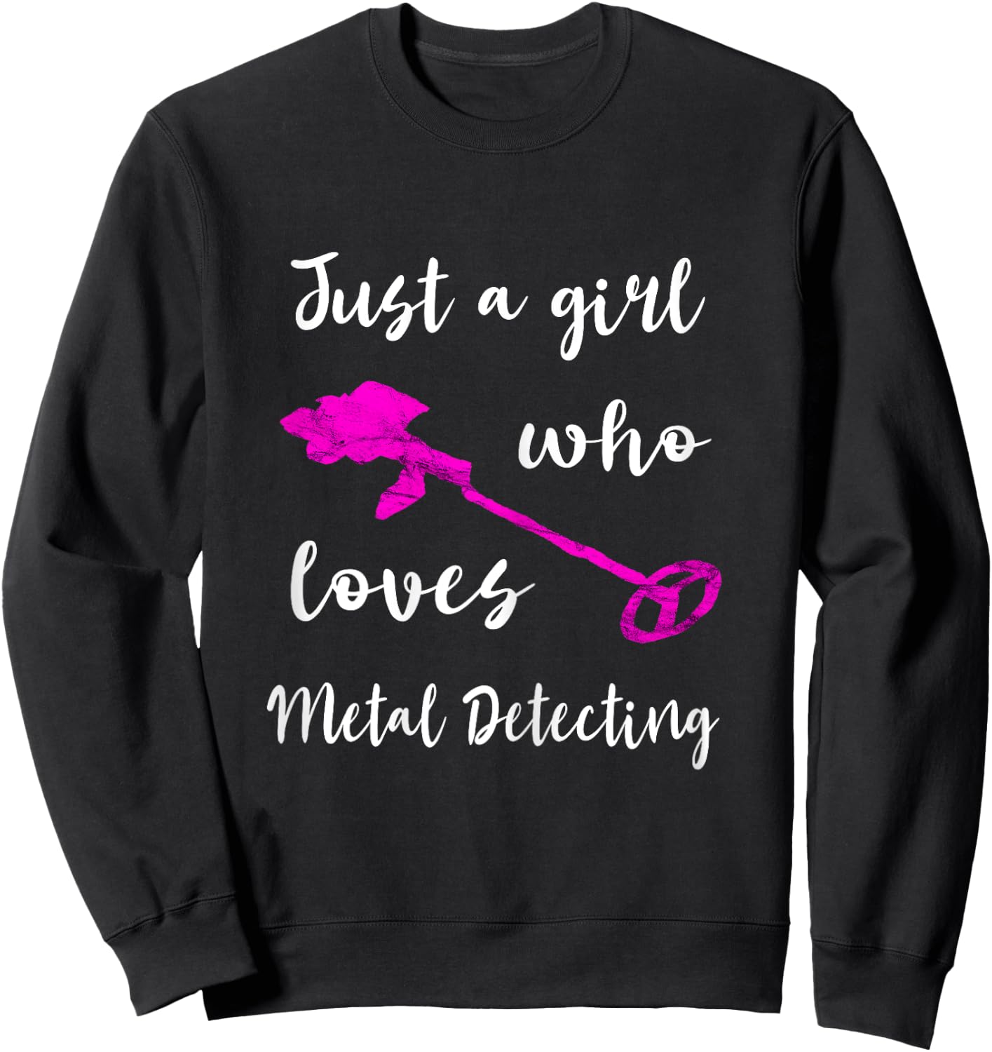 Probe Ginger Girl Probe Treasure Hunt Metal Tracking Probes Sweatshirt - Sweatshirt | Black