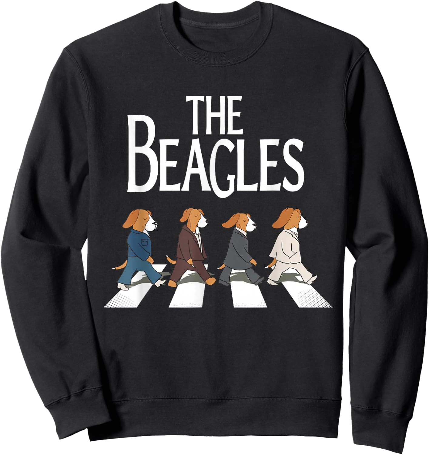 The Beagles Shirt Classic Beagle Dog Shirt for Beagle lovers Sweatshirt - Sweatshirt | Black
