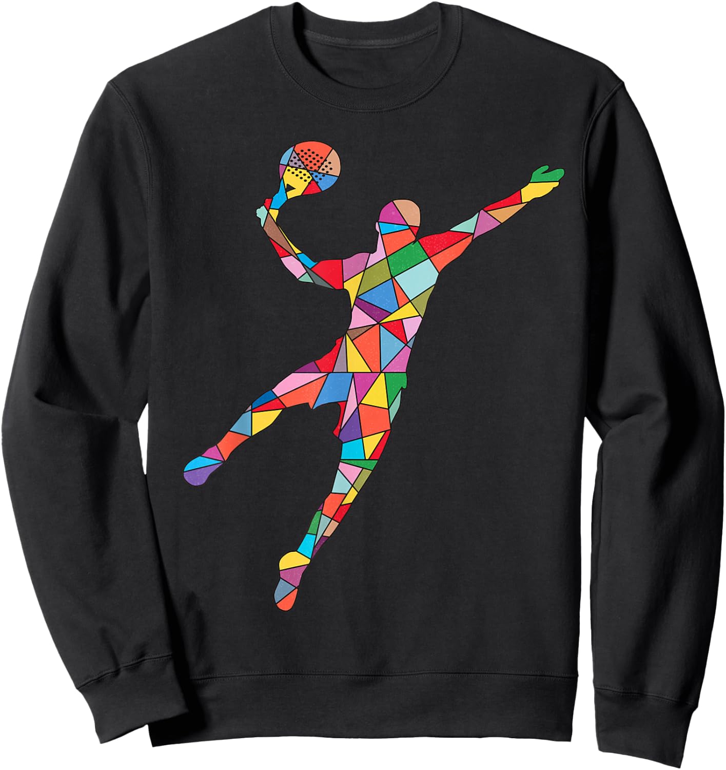 Padel Tennis Paddleball Boys Men Kids Padel Sweatshirt - Sweatshirt | Black