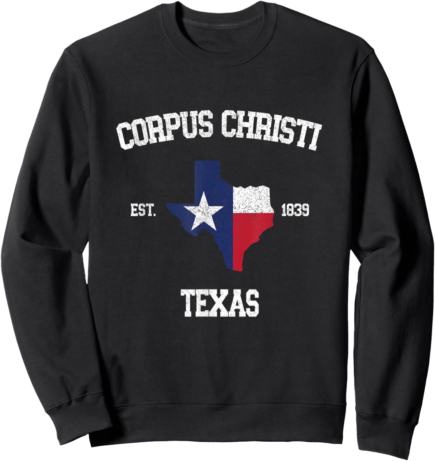 Corpus Christi Texas Sweatshirt - Sweatshirt | Black