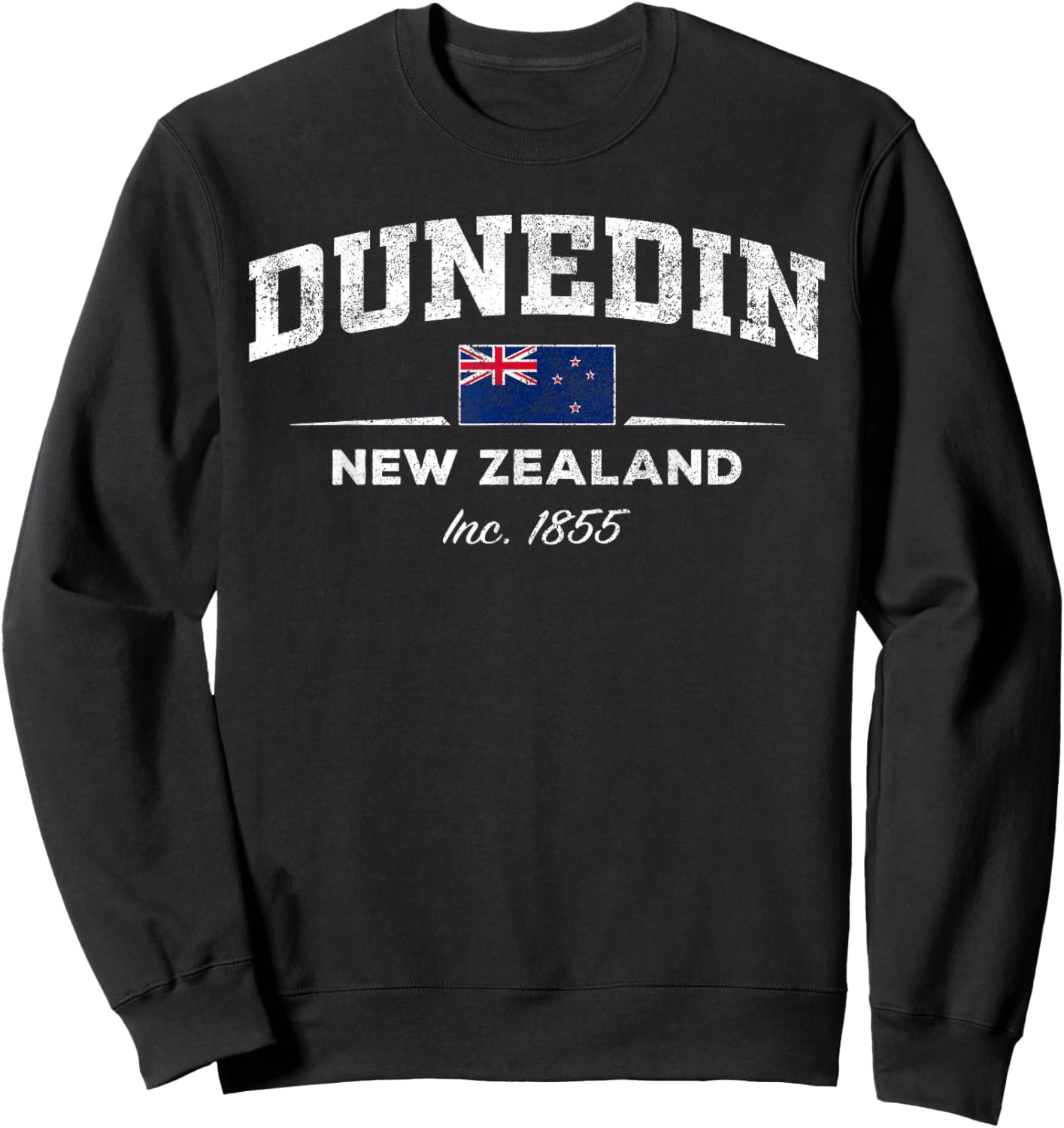 Dunedin New Zealand Sweatshirt - Sweatshirt | Black