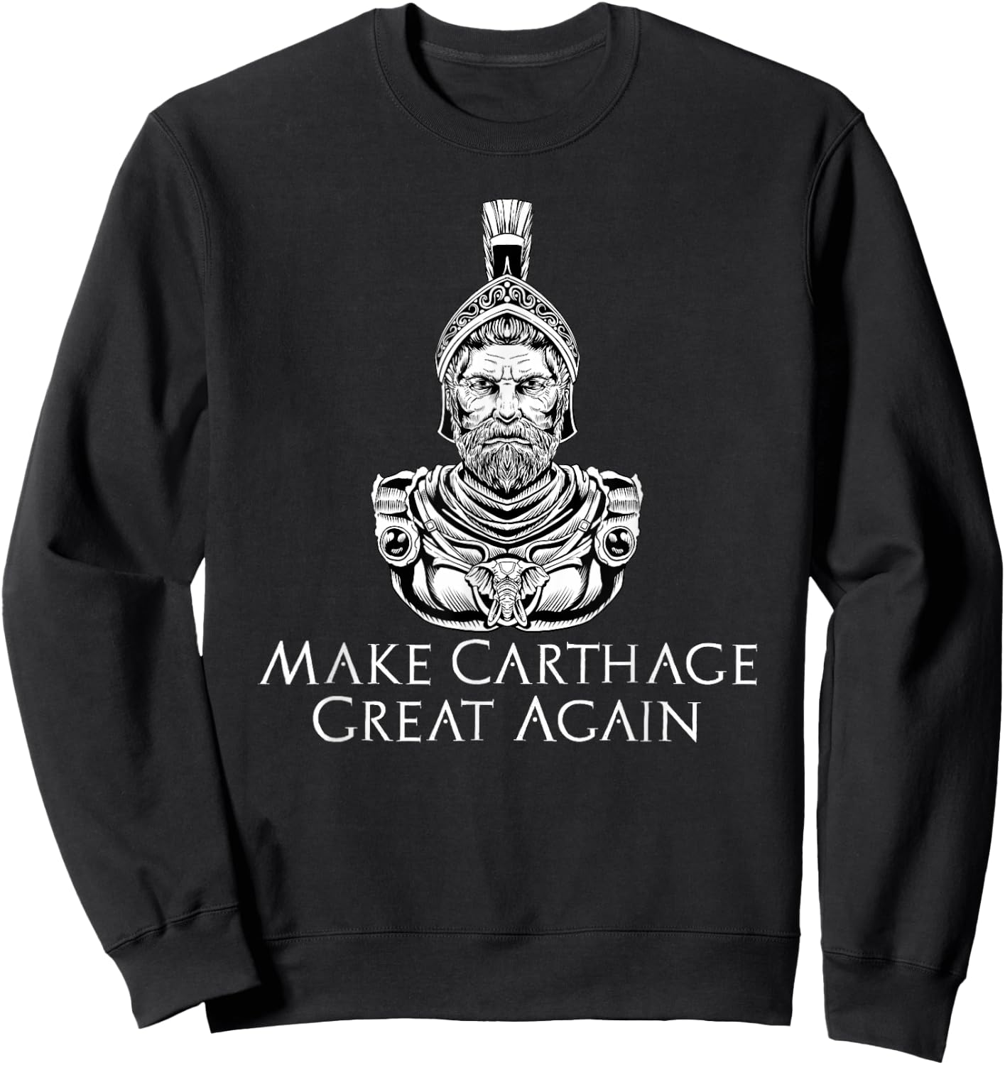 Ancient Carthaginian History - Make Carthage Great Again Sweatshirt - Sweatshirt | Black