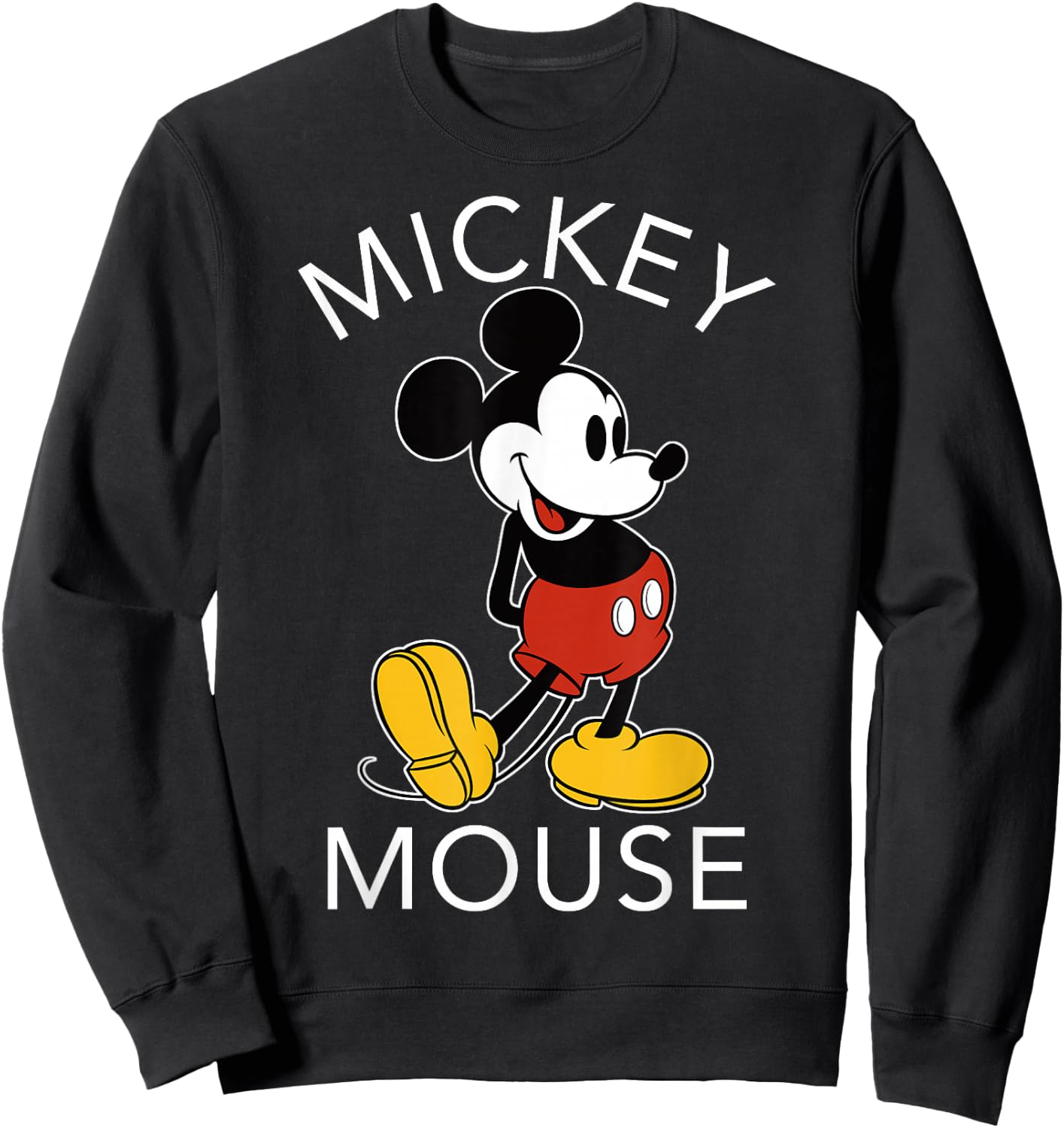 Disney Mickey Mouse Classic Portrait Sweatshirt - Sweatshirt | Black