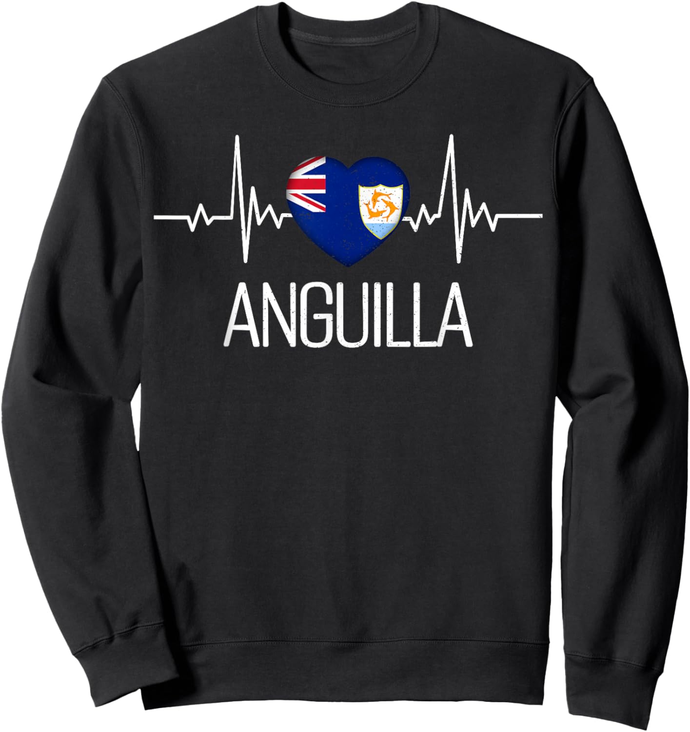 Anguilla Sweatshirt - Sweatshirt | Black