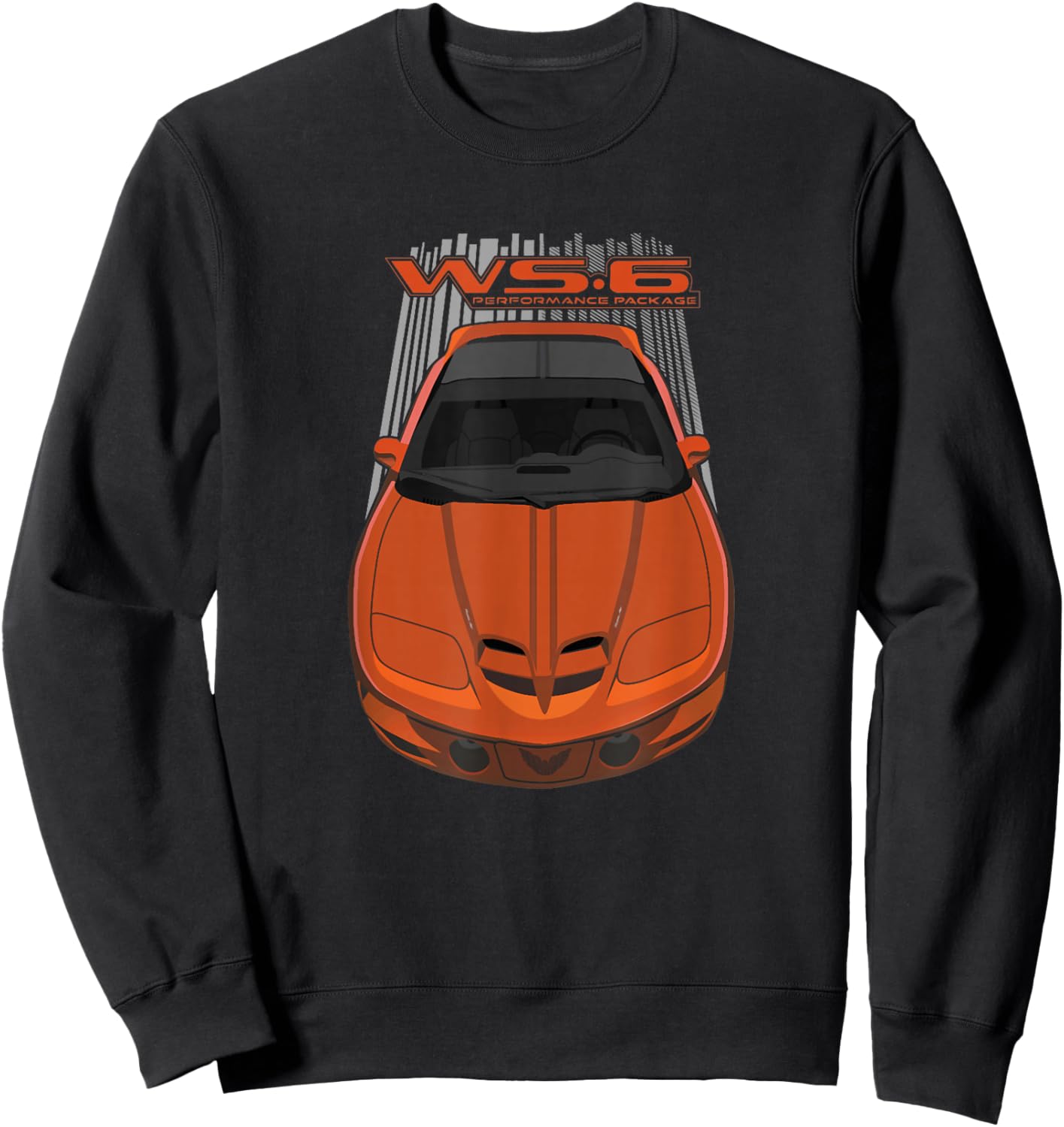 Bandit Trans Am WS6 4thgen orange Sweatshirt - Sweatshirt | Black