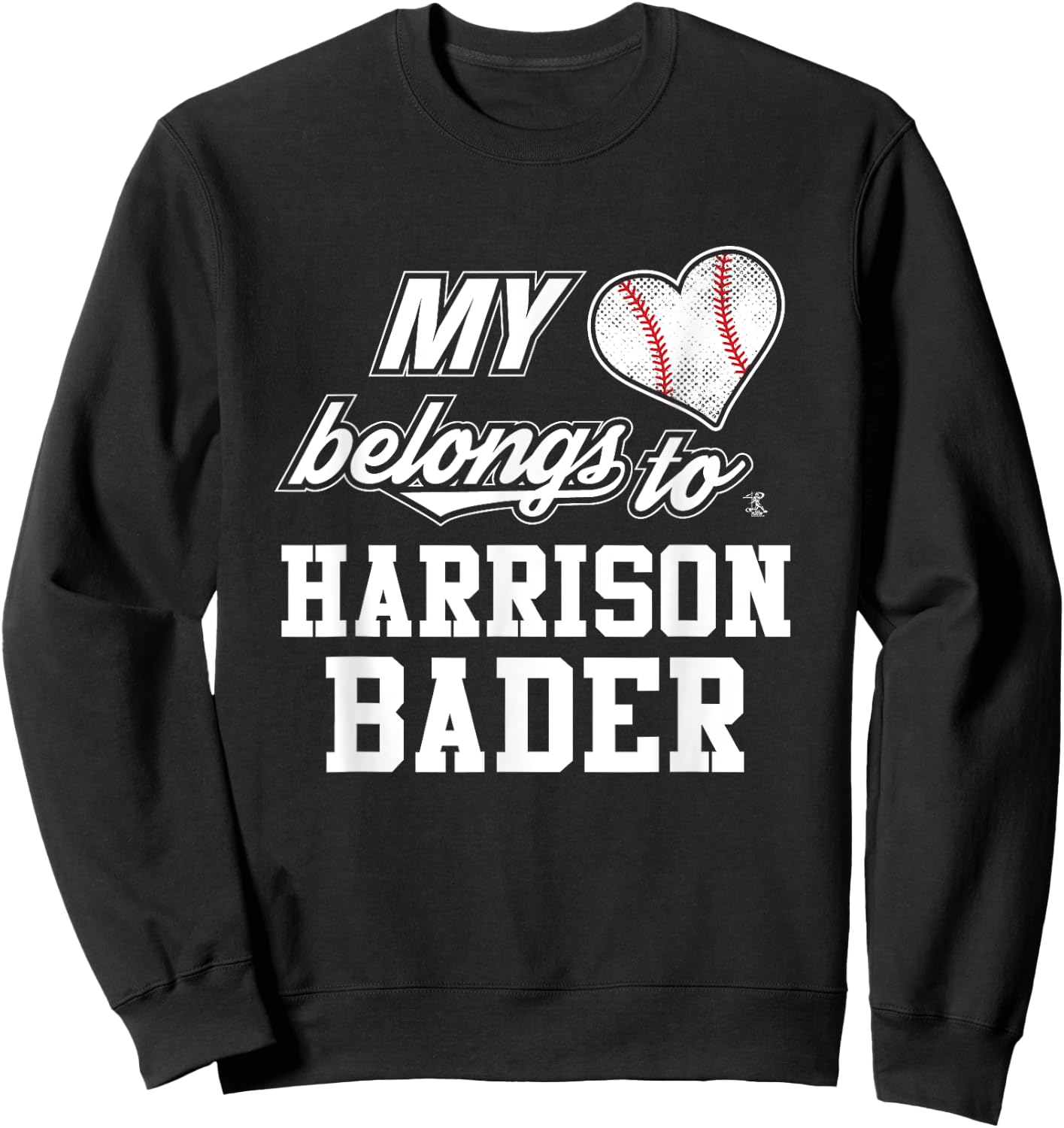 Harrison Bader Gameday Sweatshirt - Sweatshirt | Black