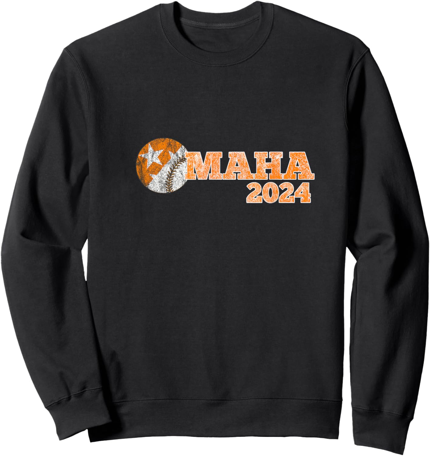 Fan of Tennessee In Baseball Going To Omaha Sweatshirt - Sweatshirt | Black