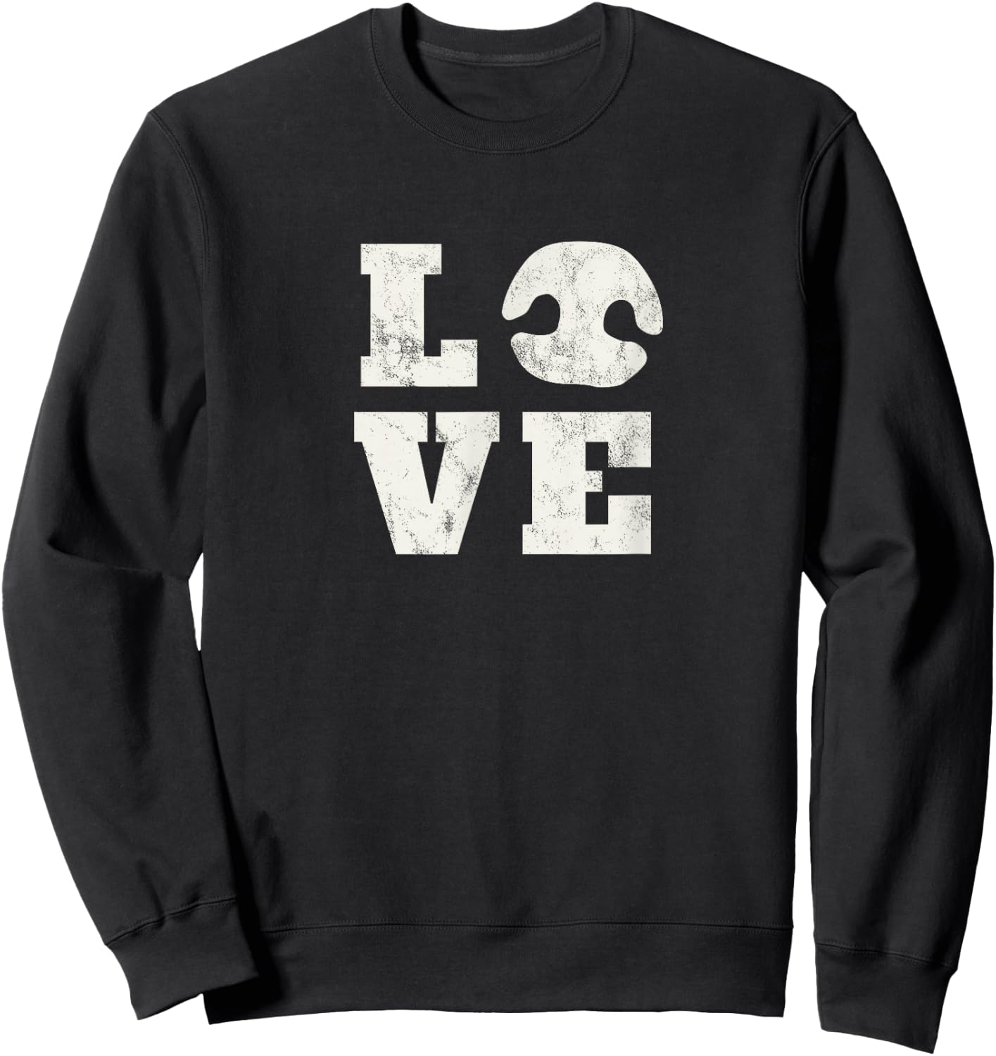 Love Canine Scent Work - K9 Sniffer Dog NoseWork Lover Sweatshirt - Sweatshirt | Black