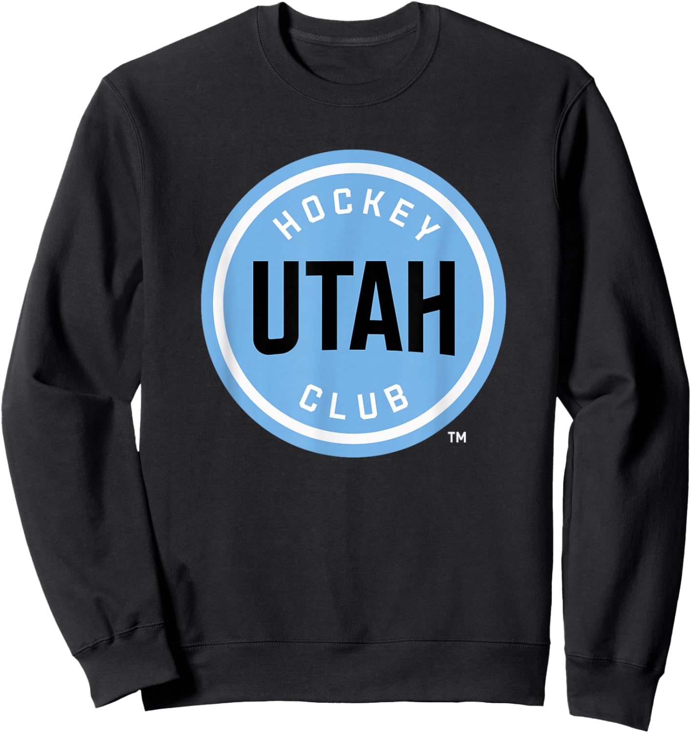 Utah Hockey Club Icon Dark Heather Officially Licensed Sweatshirt - Sweatshirt | Black