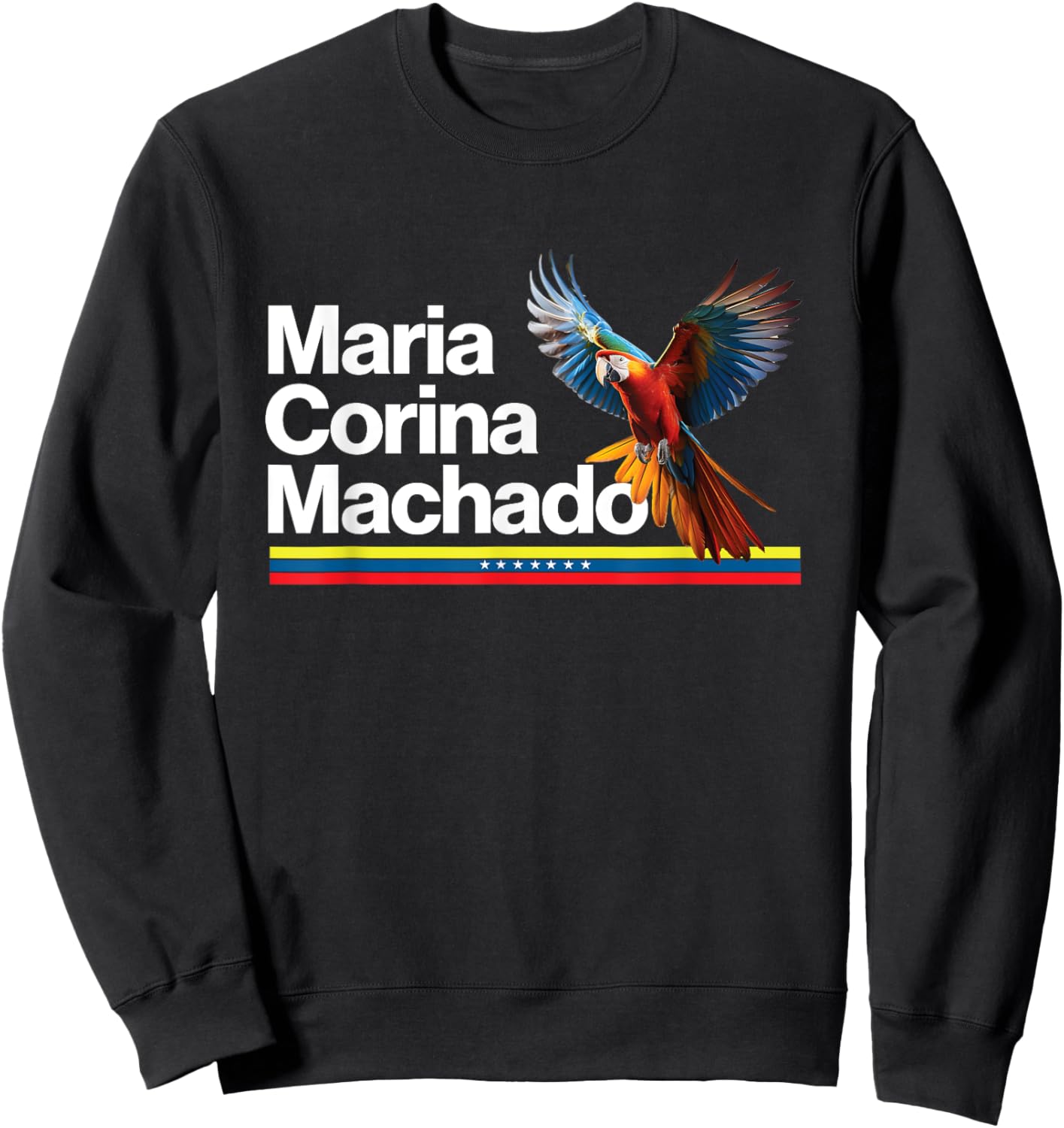 Venezuela Maria Corina Machado Sweatshirt - Sweatshirt | Black