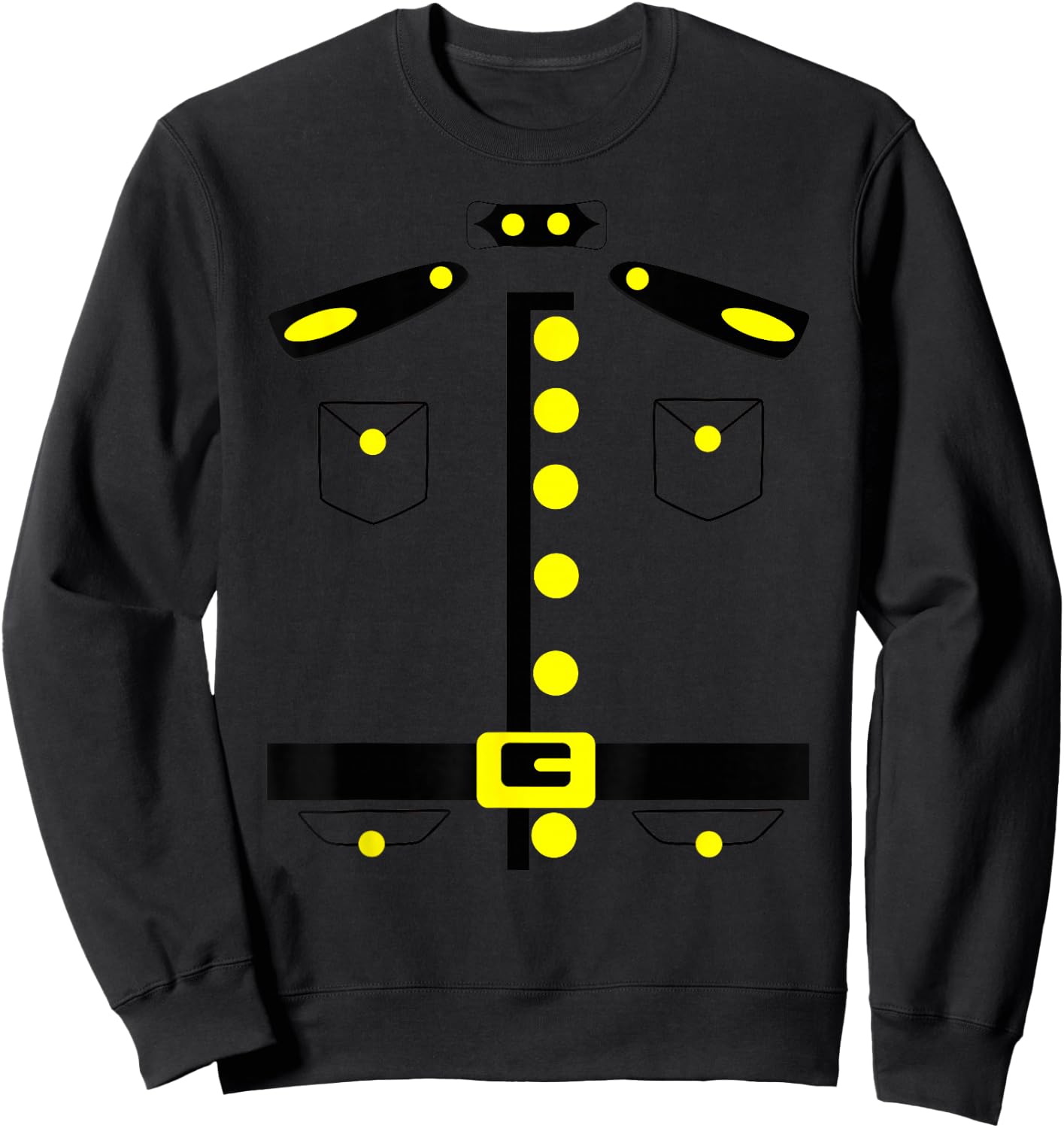 Royal Canadian Mountie Costume Canada Police RCMP Sweatshirt - Sweatshirt | Black