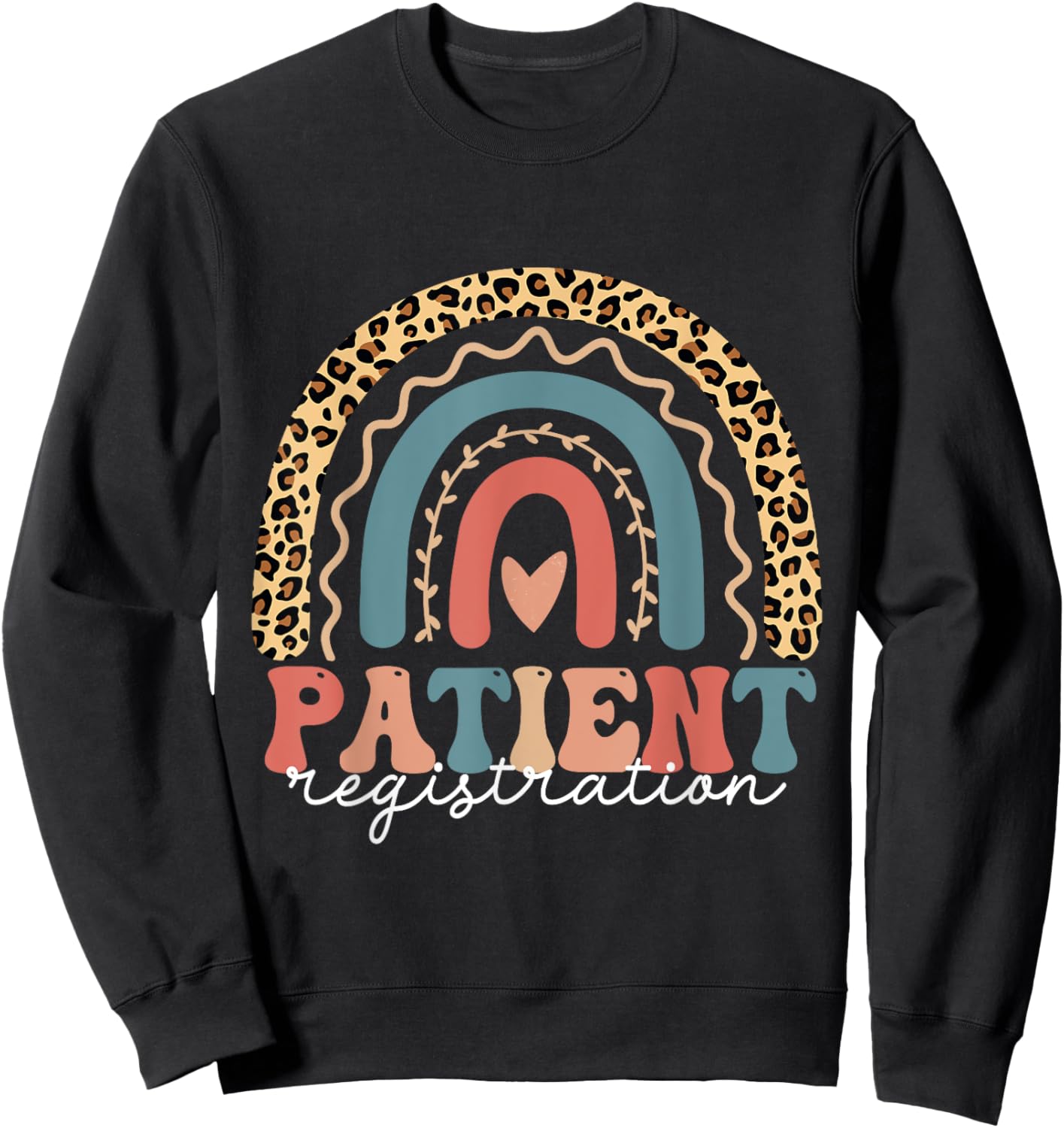 Patient Registration Registrar Emergency Department Hospital Sweatshirt - Sweatshirt | Black