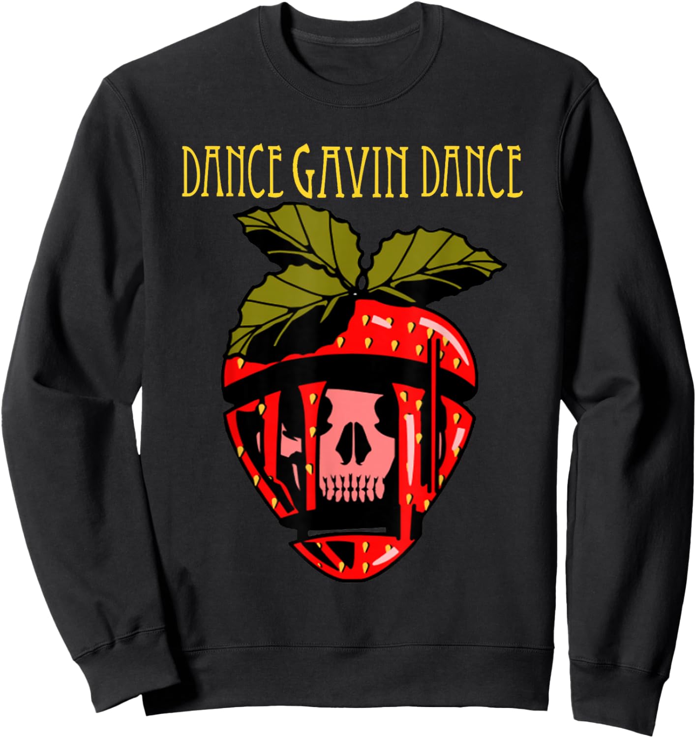 Dance Gavin Dance merch- We Own The Night -Dance Gavin Dance Sweatshirt - Sweatshirt | Black