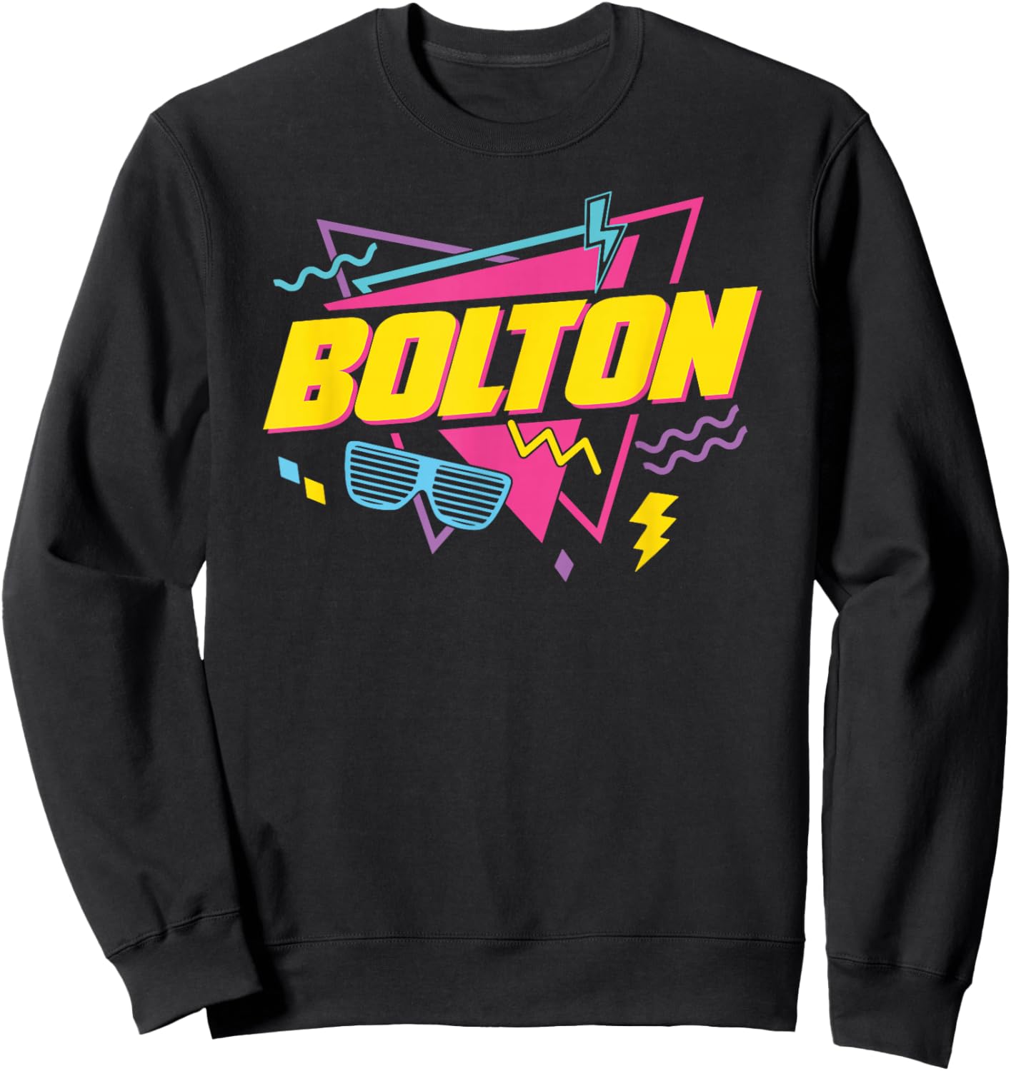 80s Bolton Sweatshirt - Sweatshirt | Black