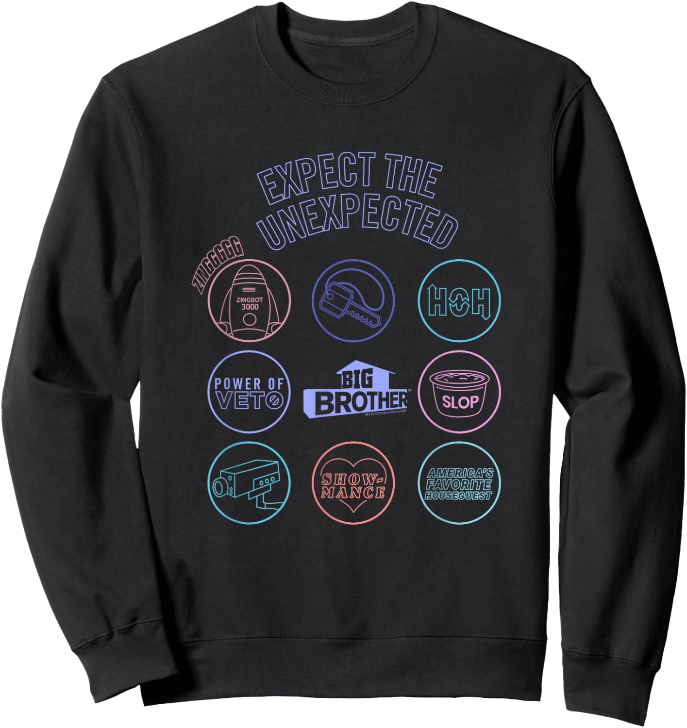 Big Brother Logo Mash Up Sweatshirt - Sweatshirt | Black