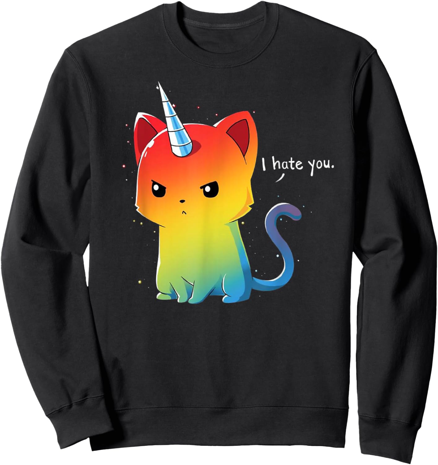The Magical Kittencorn Sweatshirt - Sweatshirt | Black