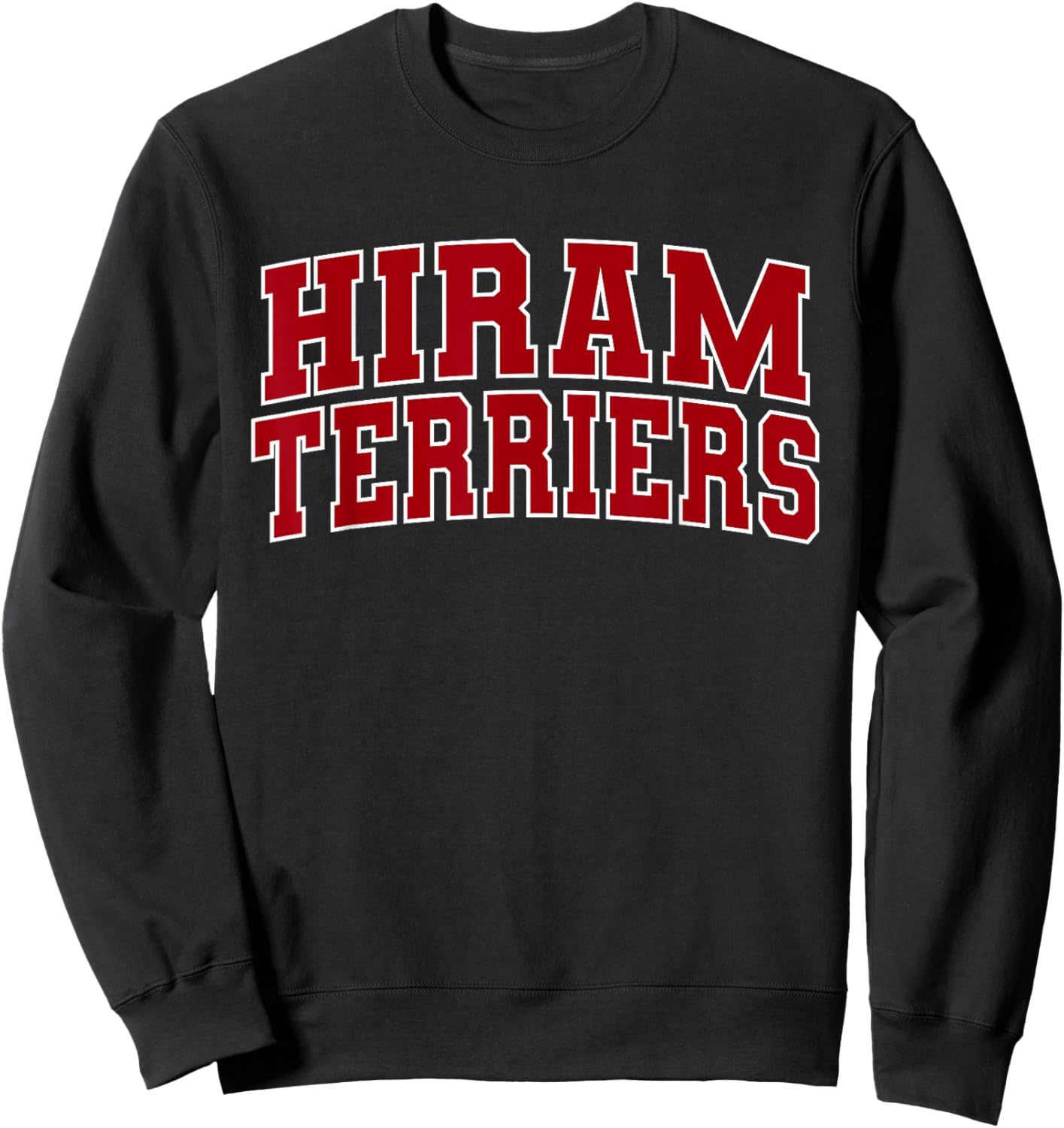 Hiram College Terriers Apparel Sports Fan Sweatshirt - Sweatshirt | Black