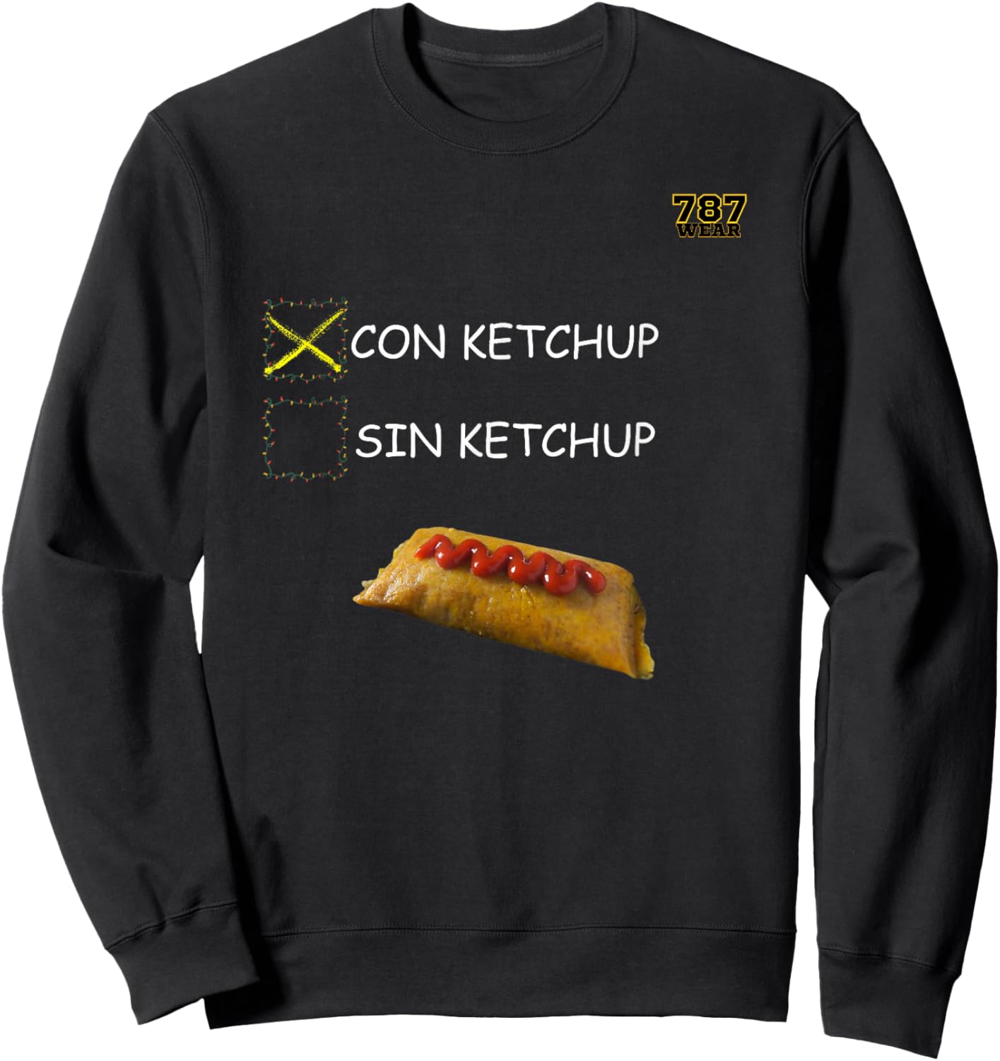 Pasteles Con Ketchup Sweatshirt - Sweatshirt | Black