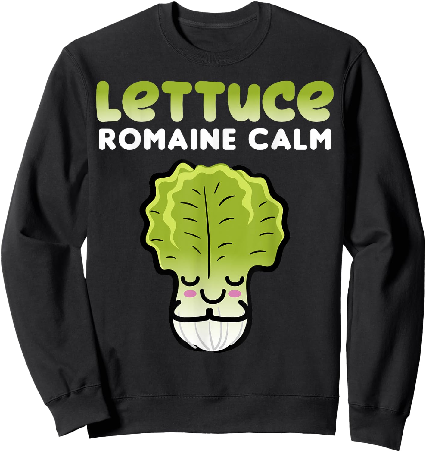 Pun Vegan Plant-Based Joke Funny Veggie Sweatshirt - Sweatshirt | Black