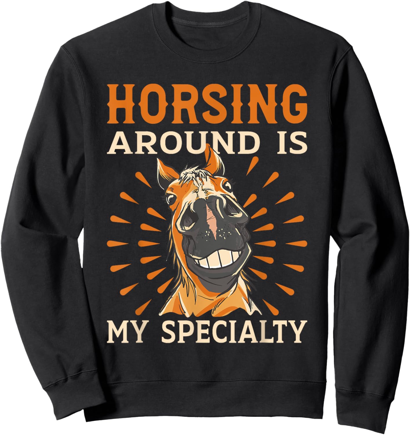 Riders' Rendezvous - Horsing Around Specialist Sweatshirt - Sweatshirt | Black